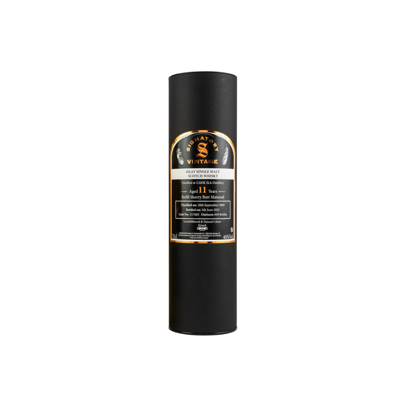 Caol Ila 2009 11 Years Single Malt Whisky 2