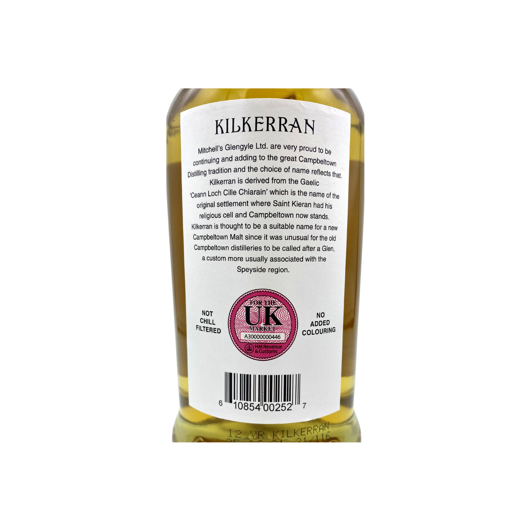 Kilkerran 12 Years Single Malt Whisky 3