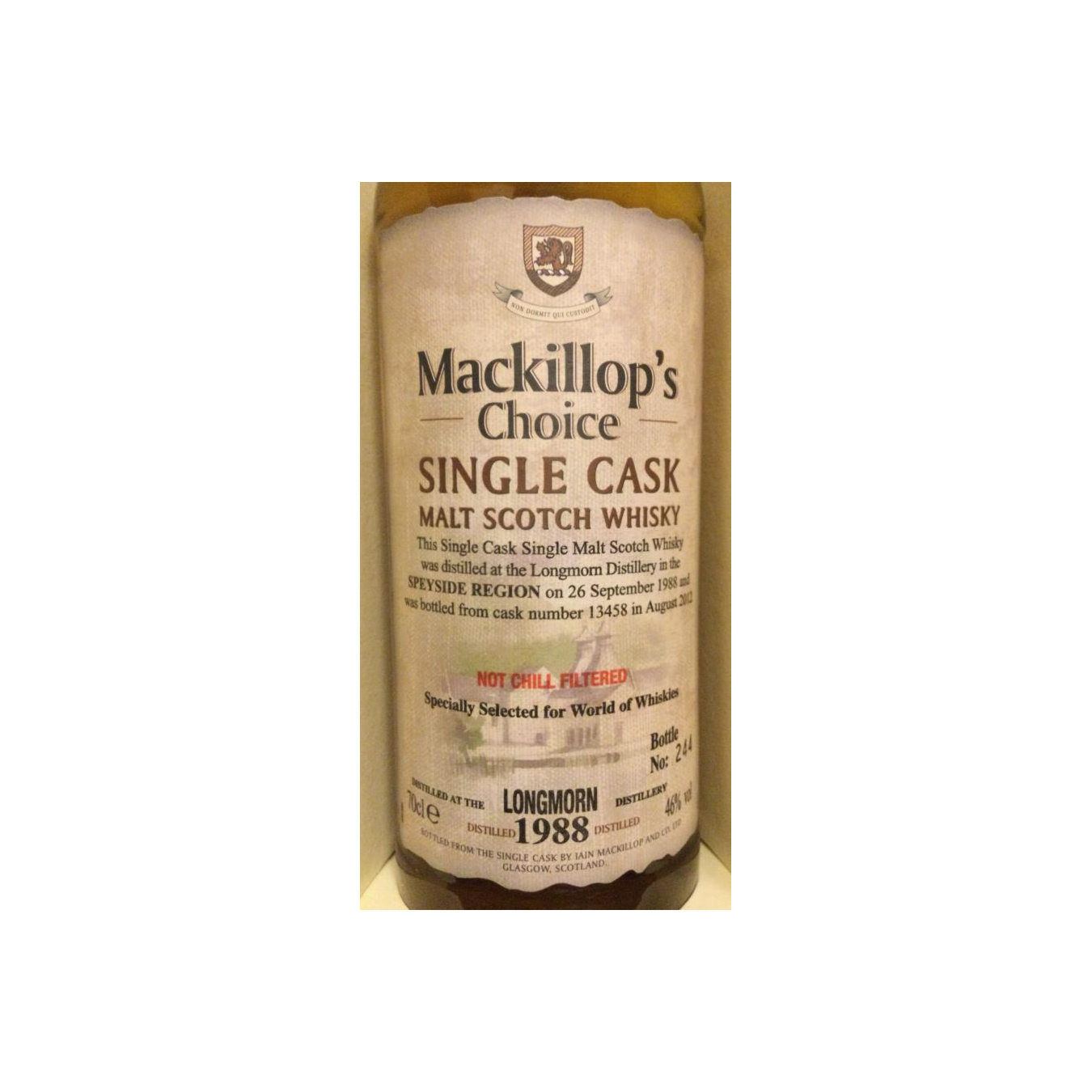 Longmorn Single Cask 1988 Single Malt Whisky