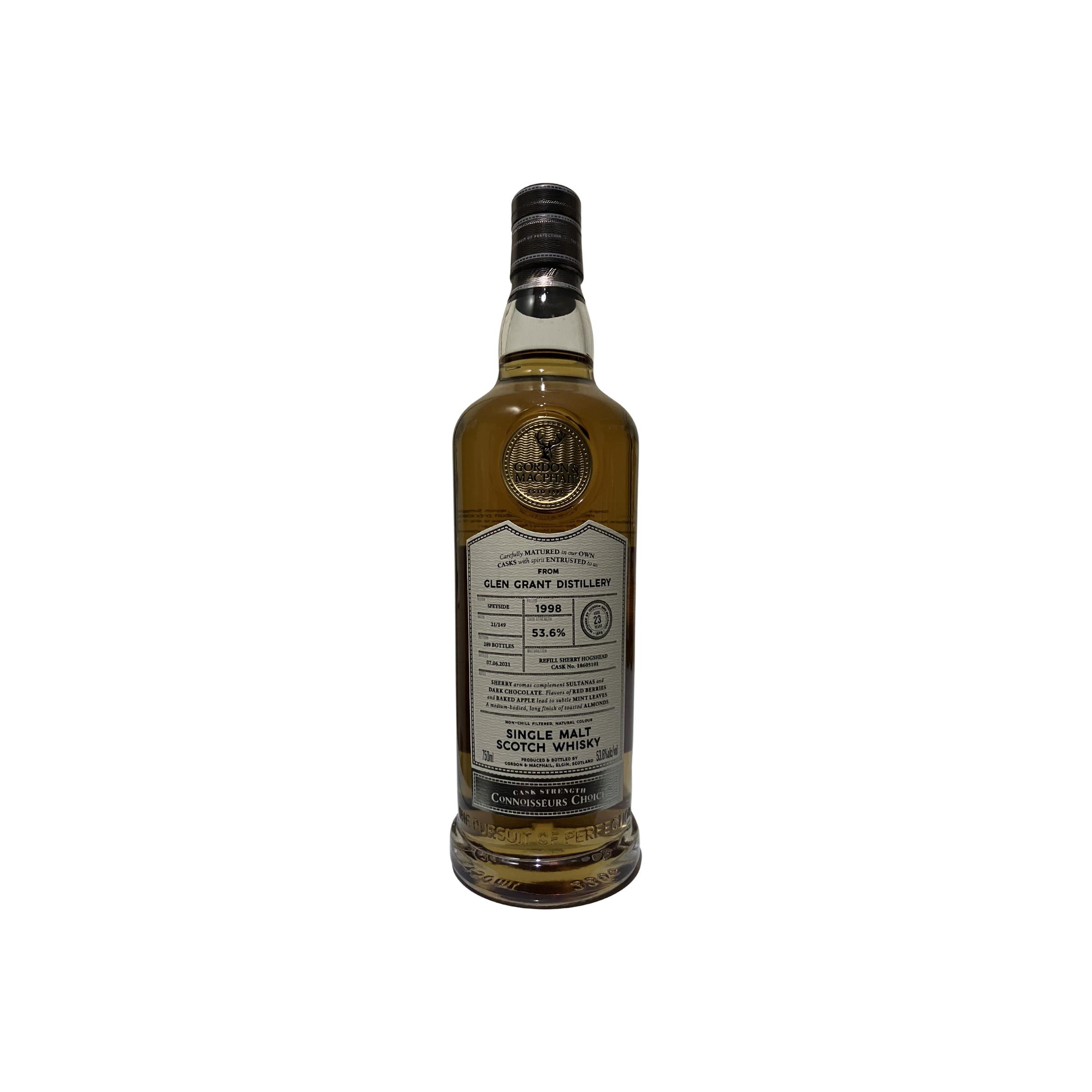 Glen Grant Connoisseurs Choice - Cask Strength 1998 23 Years Single Malt Whisky