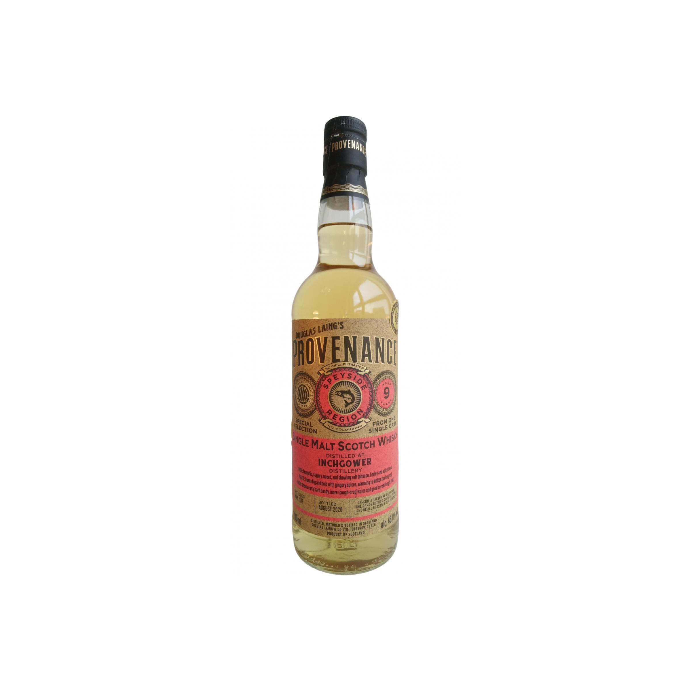 Inchgower 2011 9 Years Single Malt Whisky