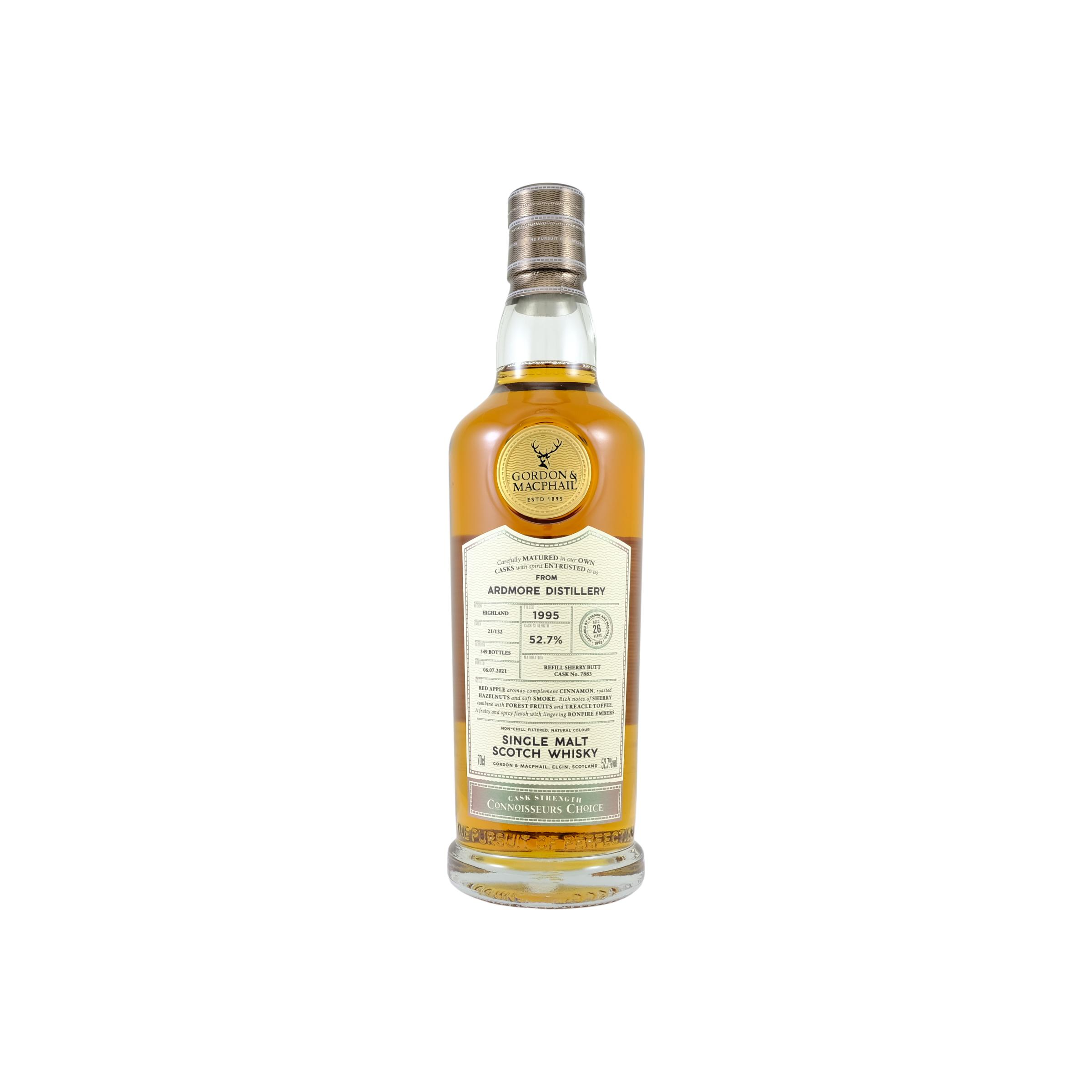Ardmore Connoisseurs Choice - Cask Strength 1995 26 Years Single Malt Whisky
