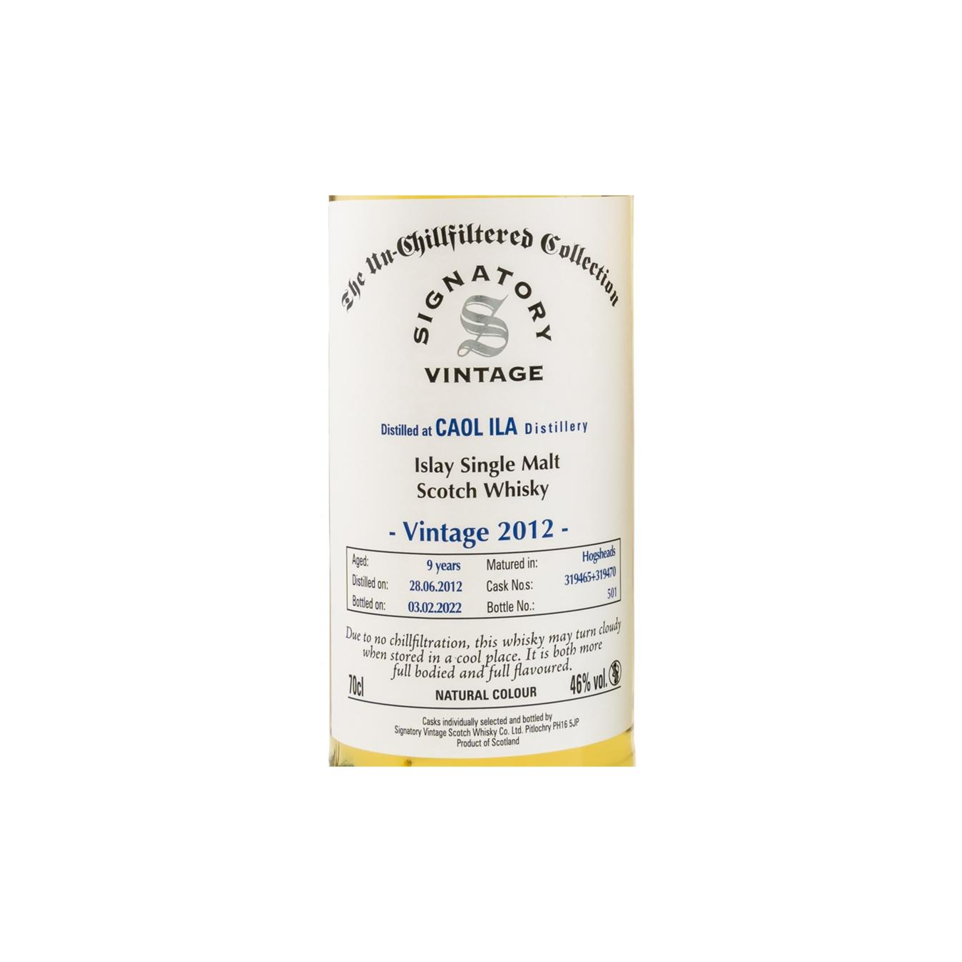 Caol Ila The Un-Chillfiltered Collection 2012 9 Years Single Malt Whisky 3