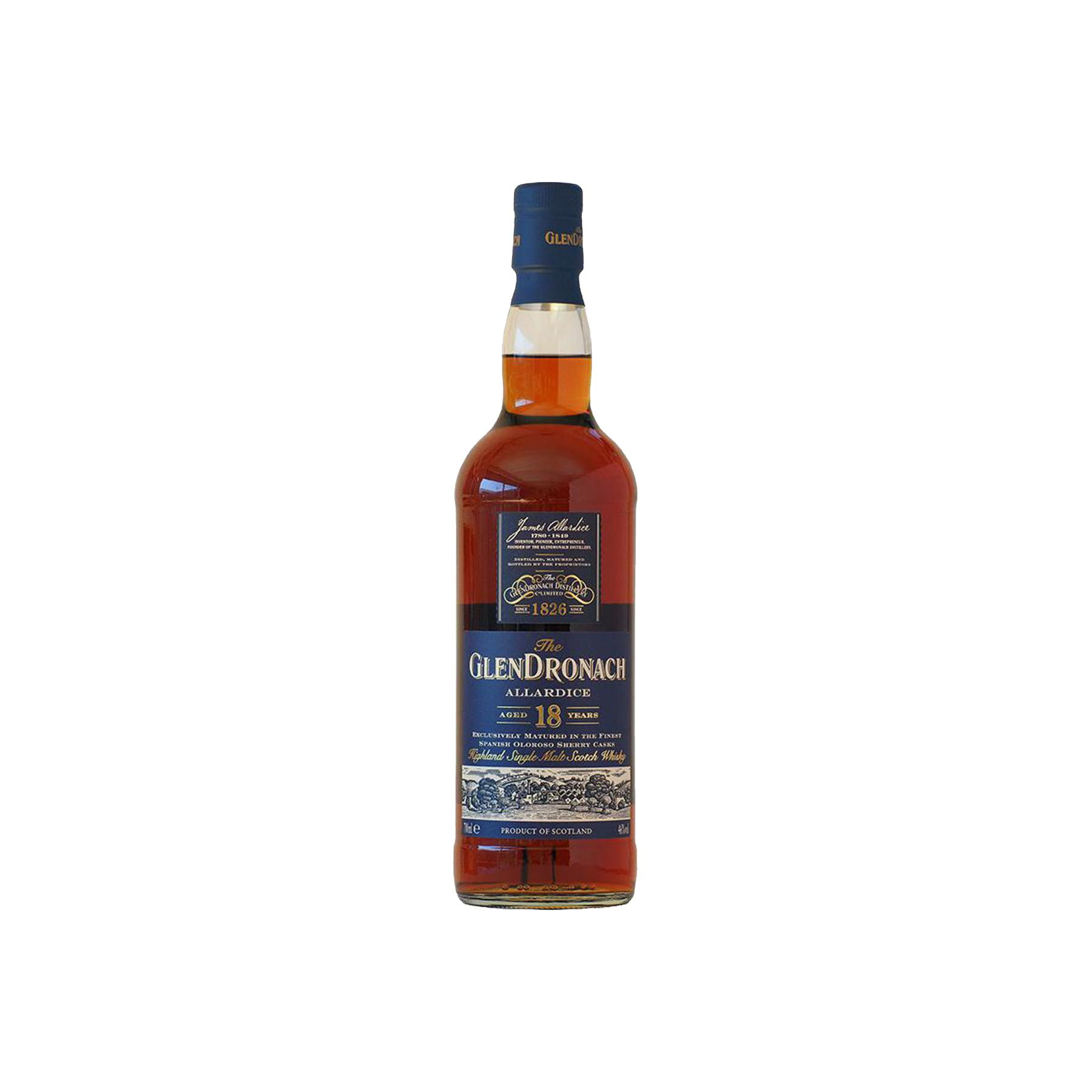 GlenDronach 18 Years Single Malt Whisky