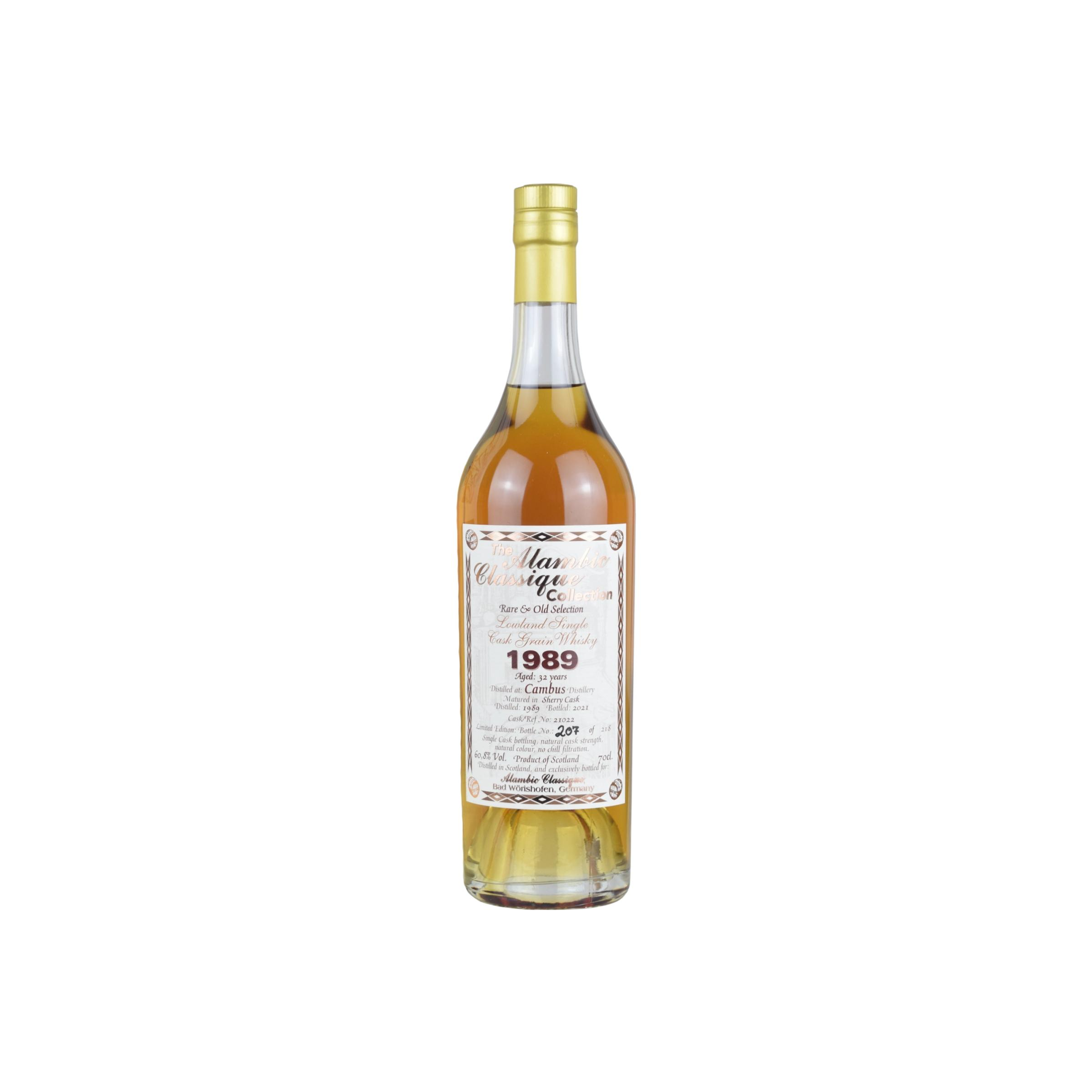 Cambus 1989 32 Years Single Grain Whisky