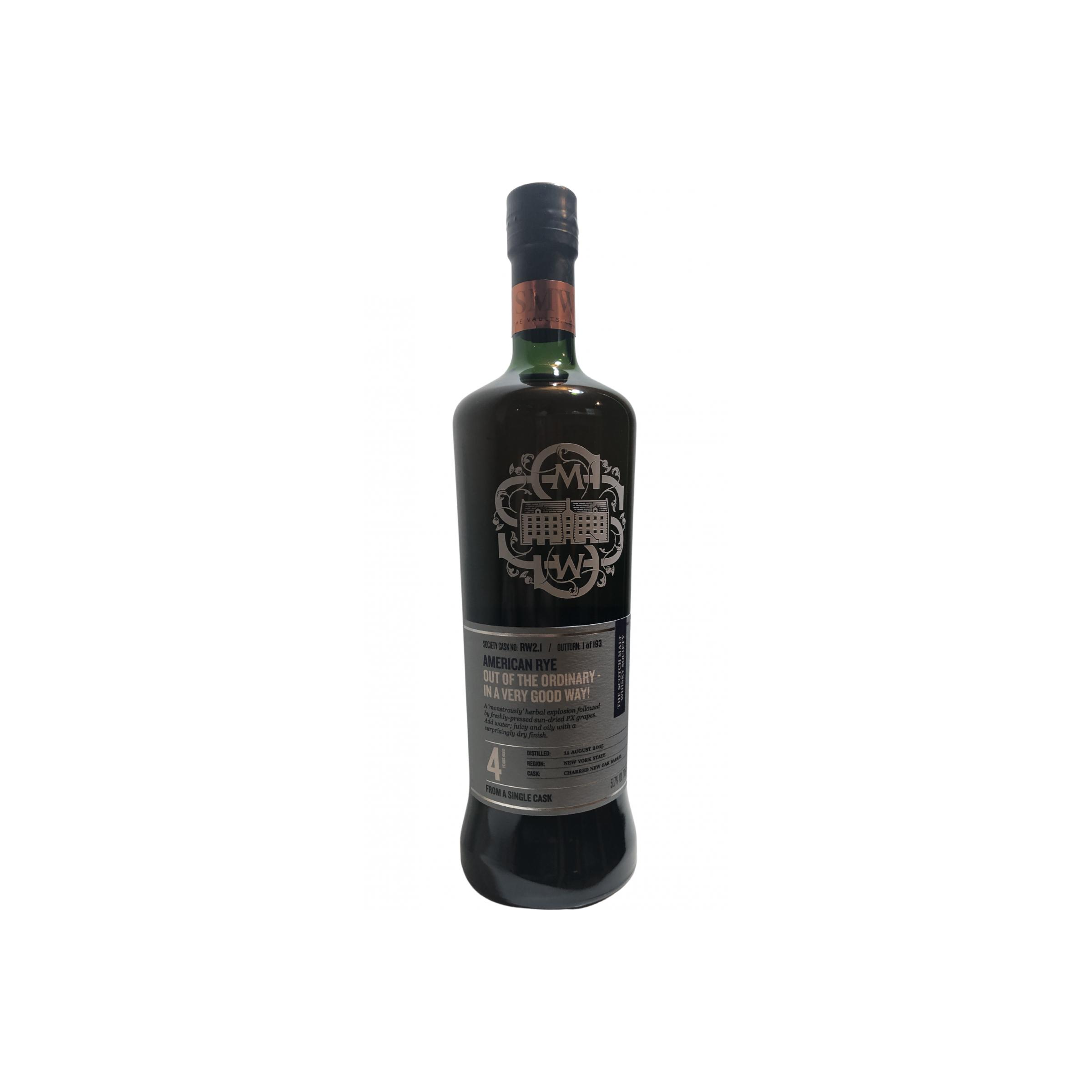 American Rye Whiskey 2015 SMWS RW2.1