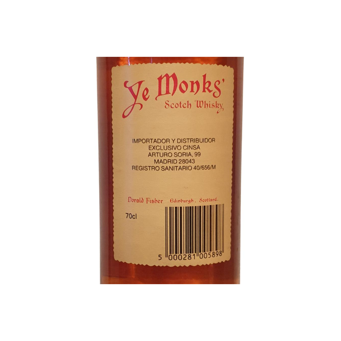 Ye Monks Blended Scotch Whisky 2