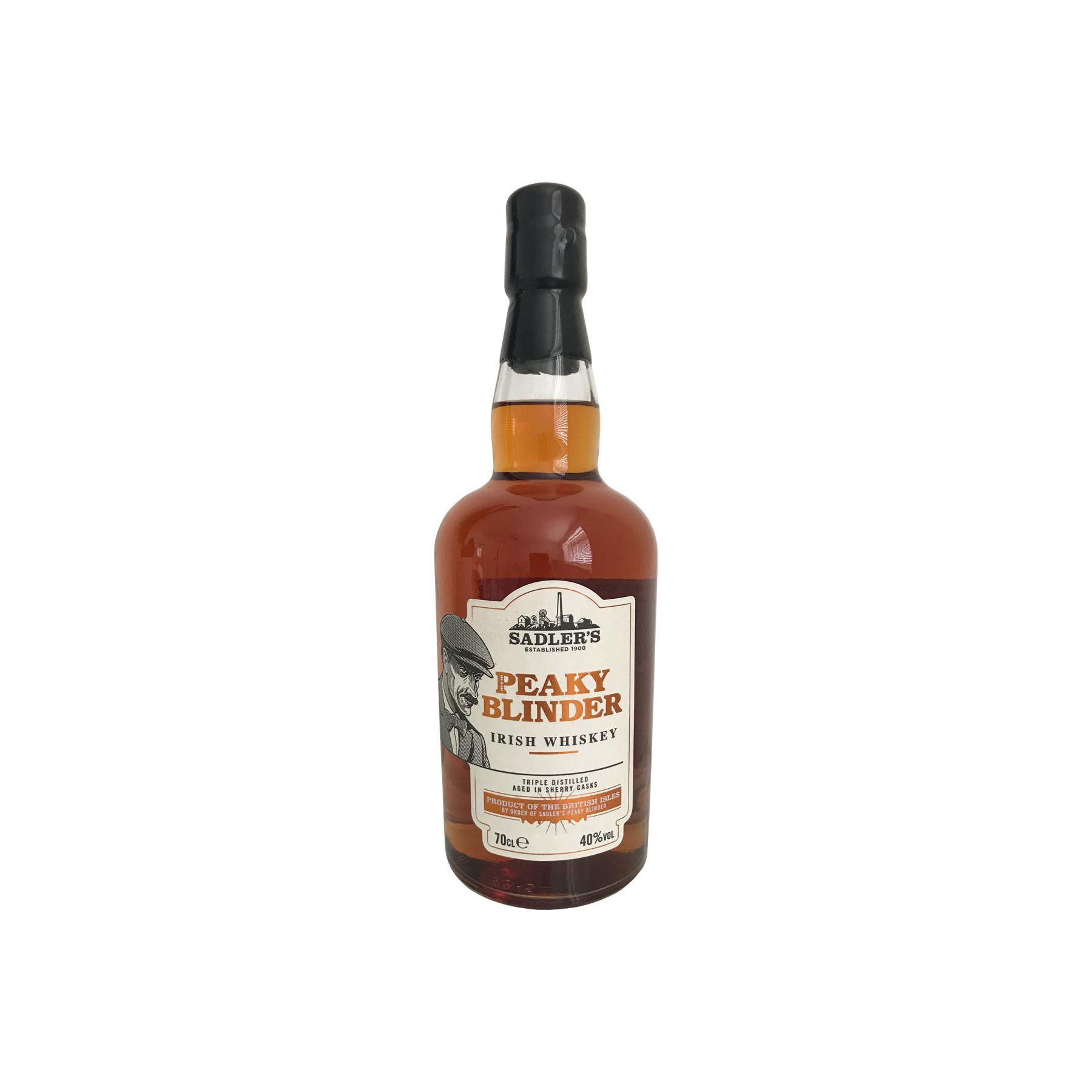 Peaky Blinder Irish Whiskey Sad