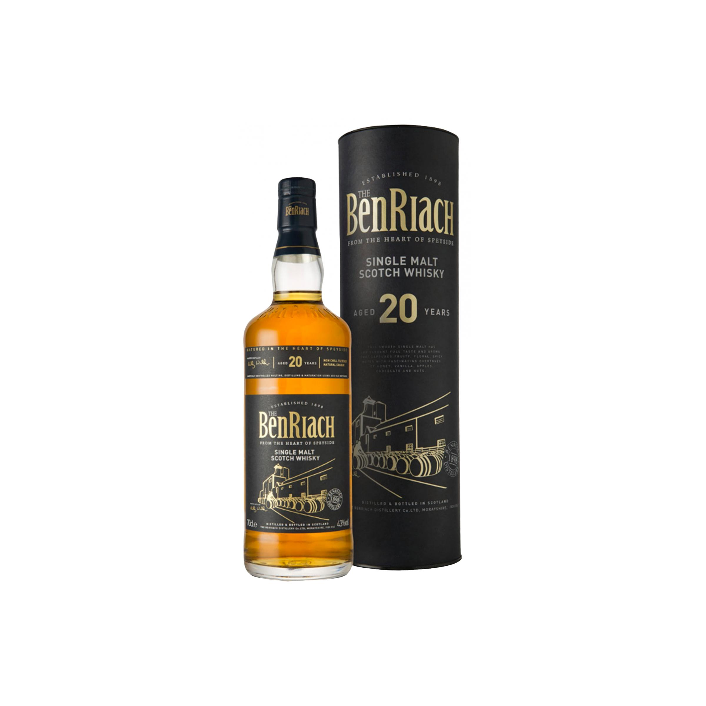 BenRiach 20 Years Single Malt Whisky 3