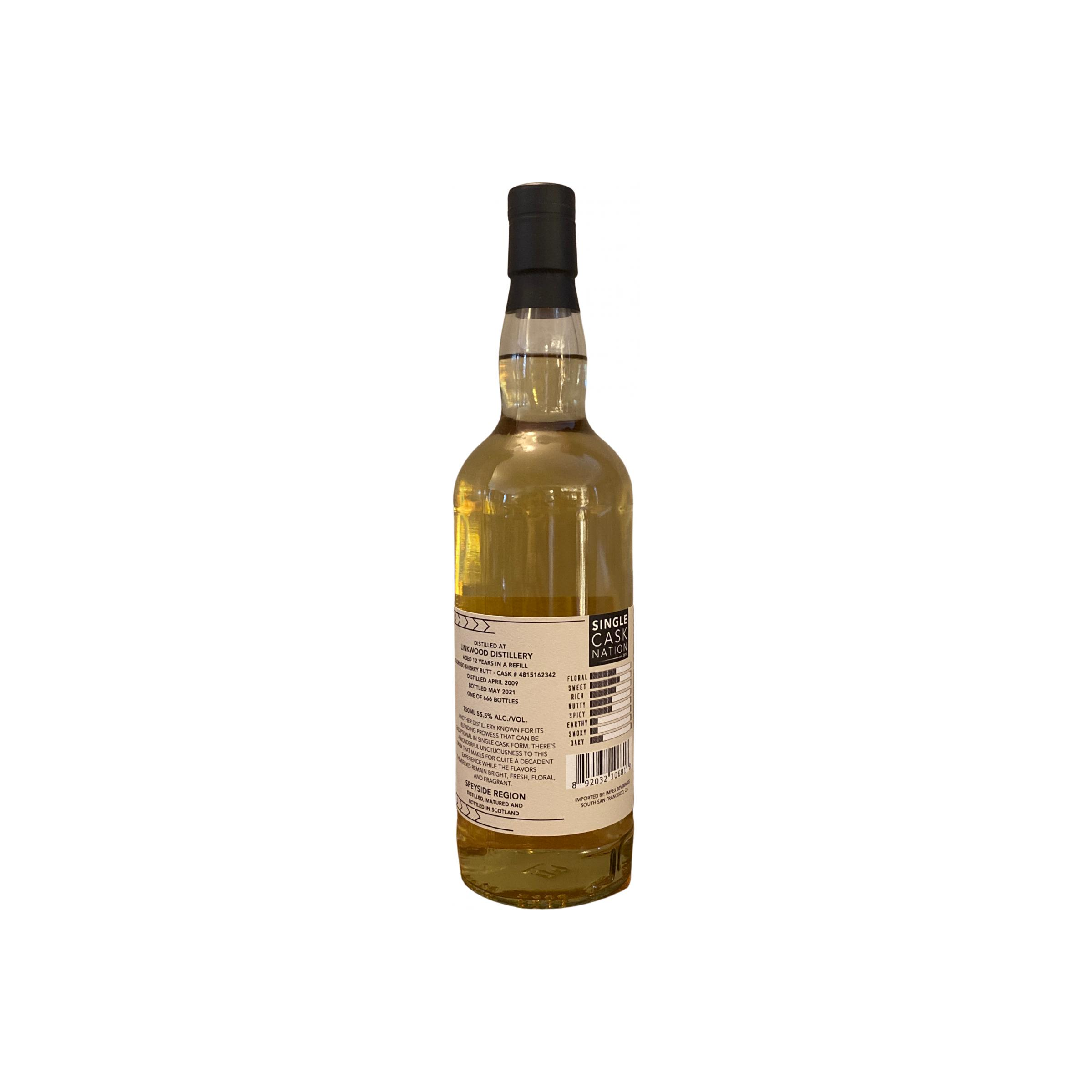 Linkwood 2009 12 Years Single Malt Whisky 2