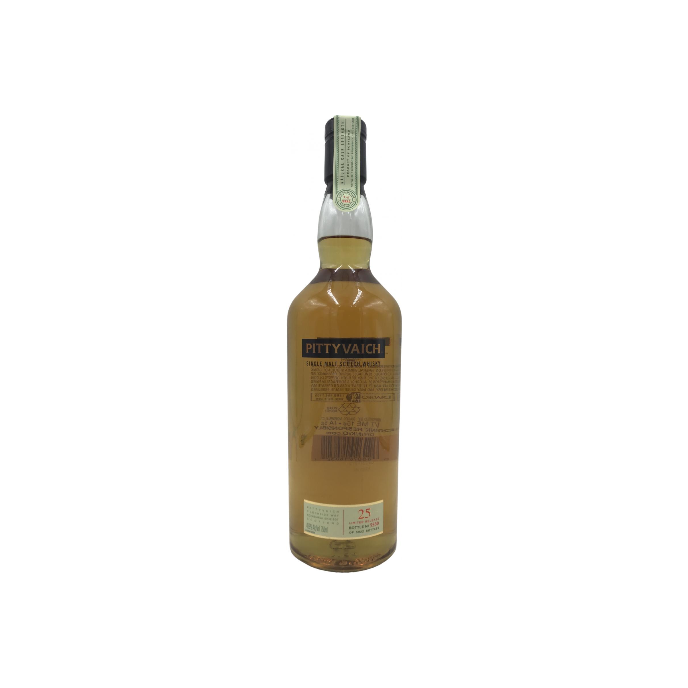 Pittyvaich 1989 25 Years Single Malt Whisky