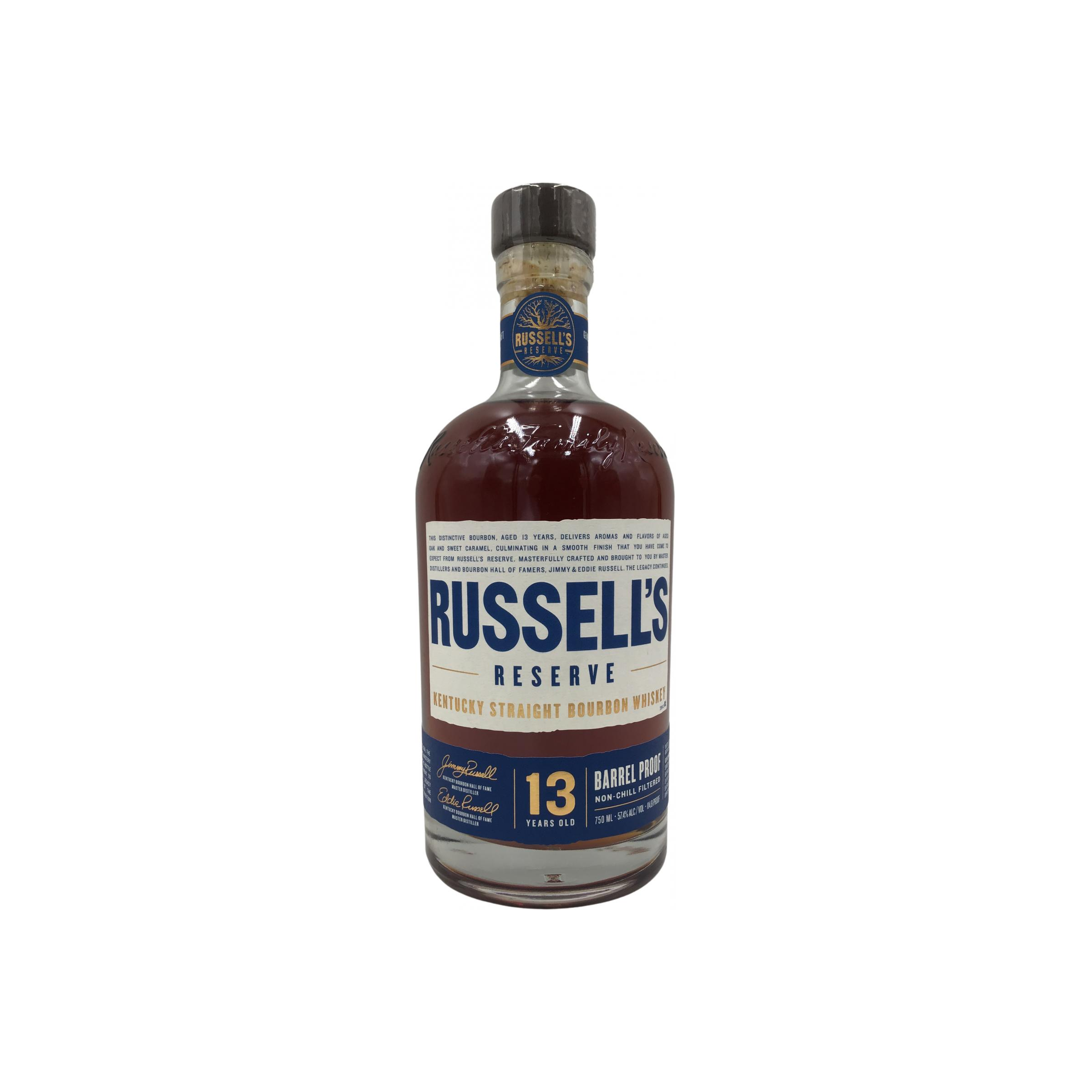 Russell's Reserve Kentucky Straight Bourbon Whiskey 13 Years Bourbon Whisky