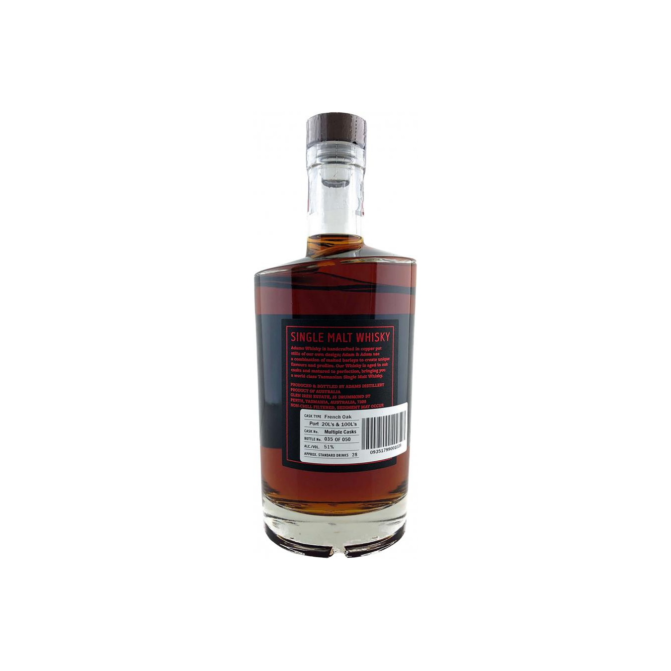 Adams Tasmanian Single Malt Whisky 2