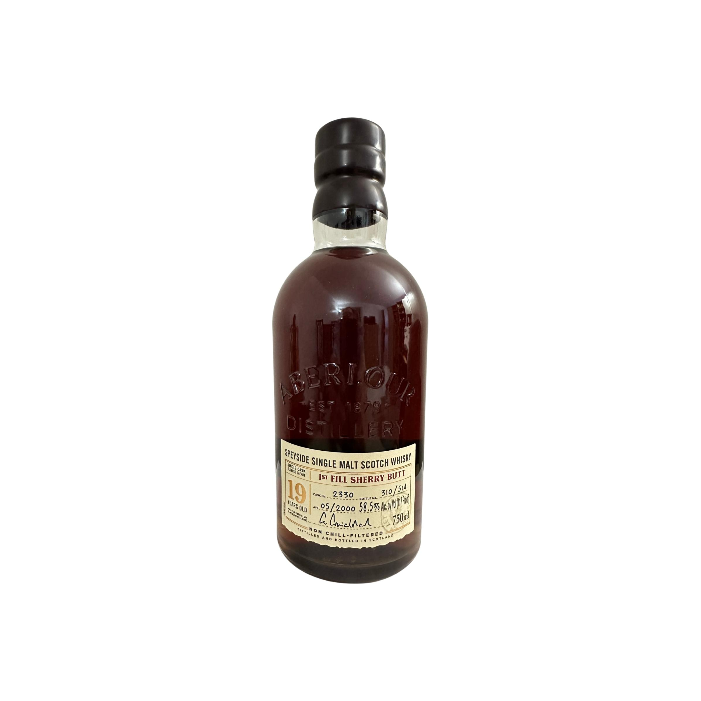 Aberlour Single Cask 19 Years Single Malt Whisky