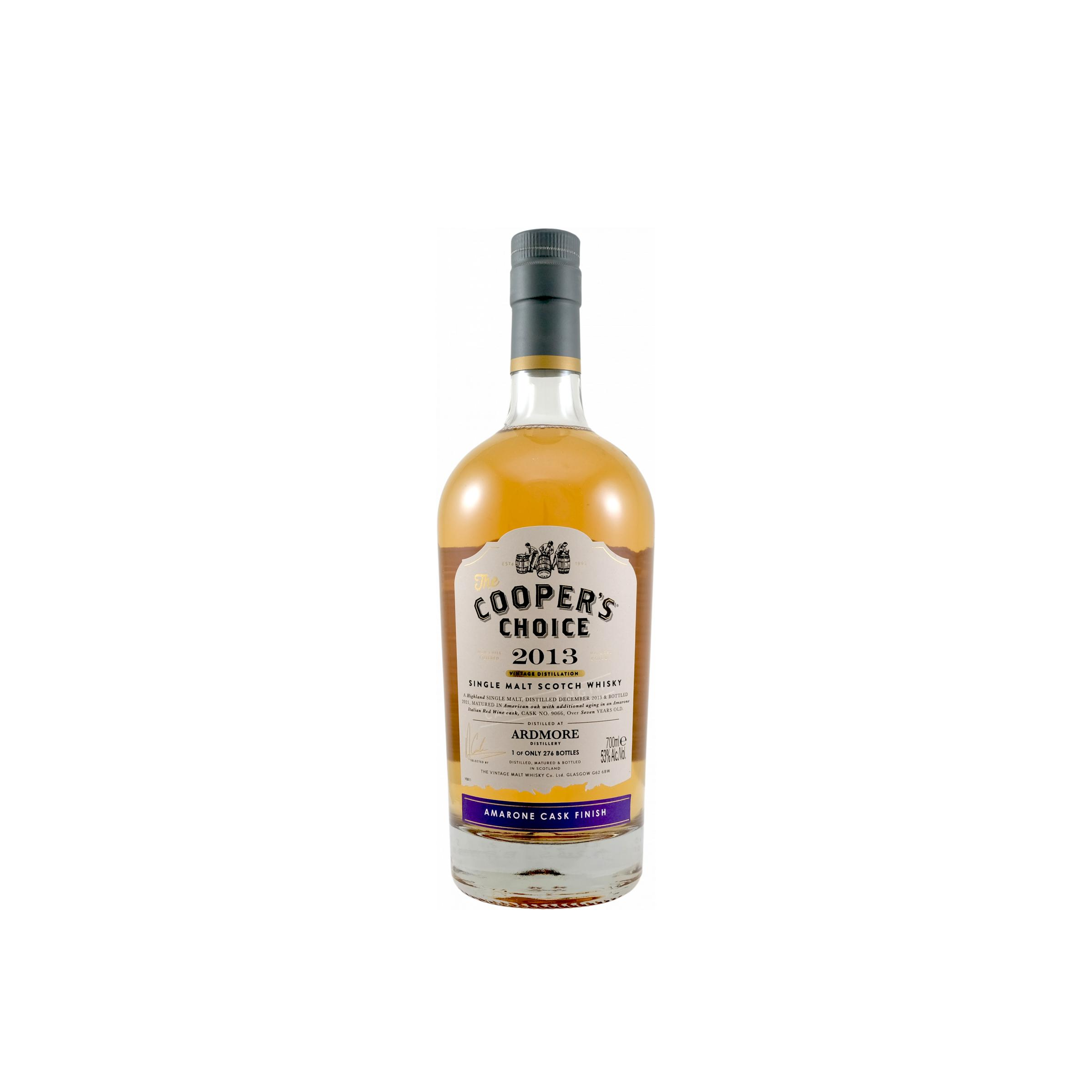 Ardmore The Cooper's Choice 2013 7 Years Single Malt Whisky