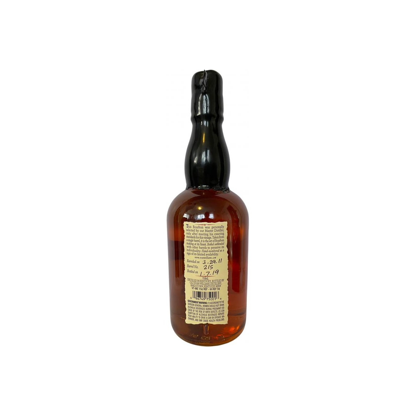 Evan Williams 2011 Bourbon Whisky 2