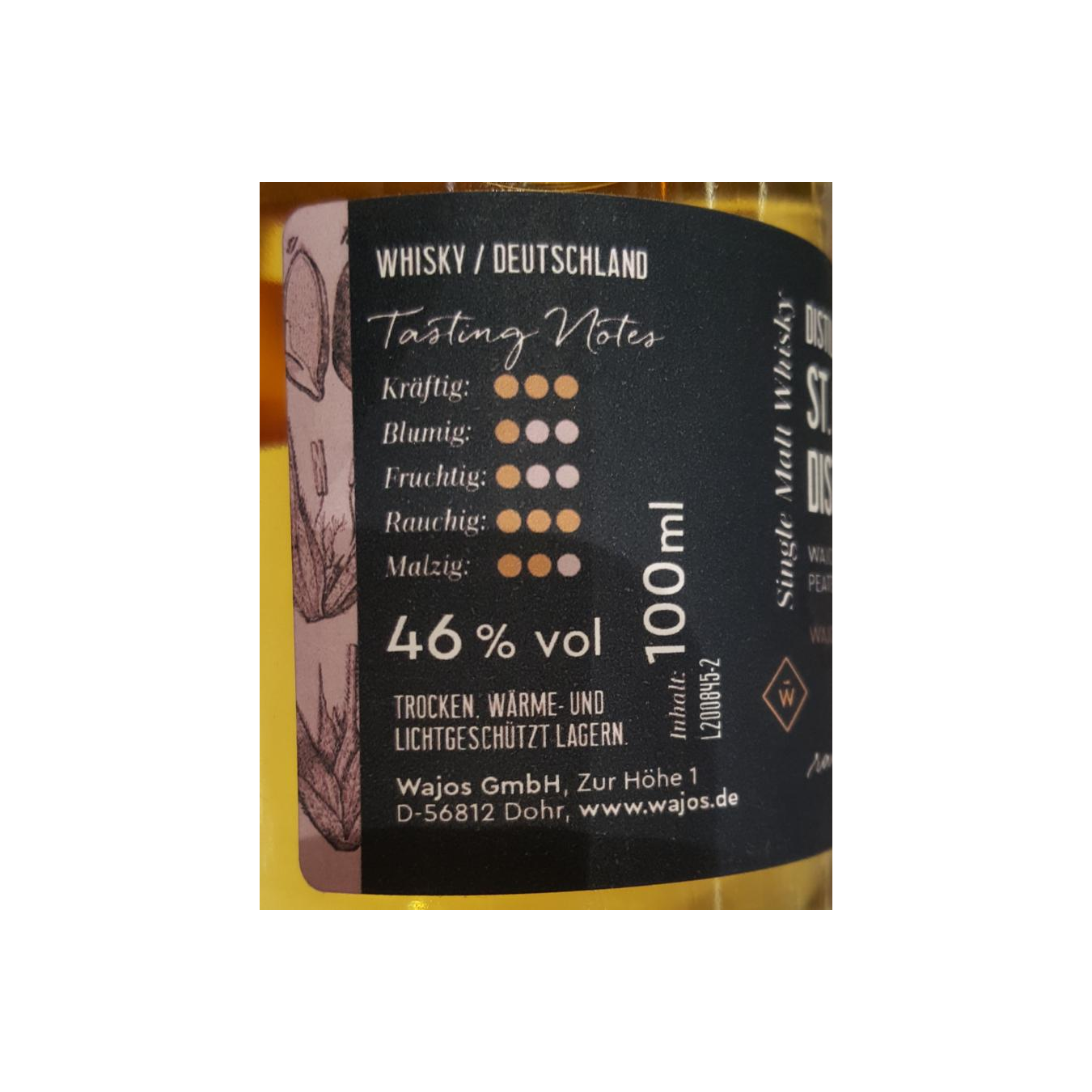 St. Kilian Single Malt Whisky Wajo 2