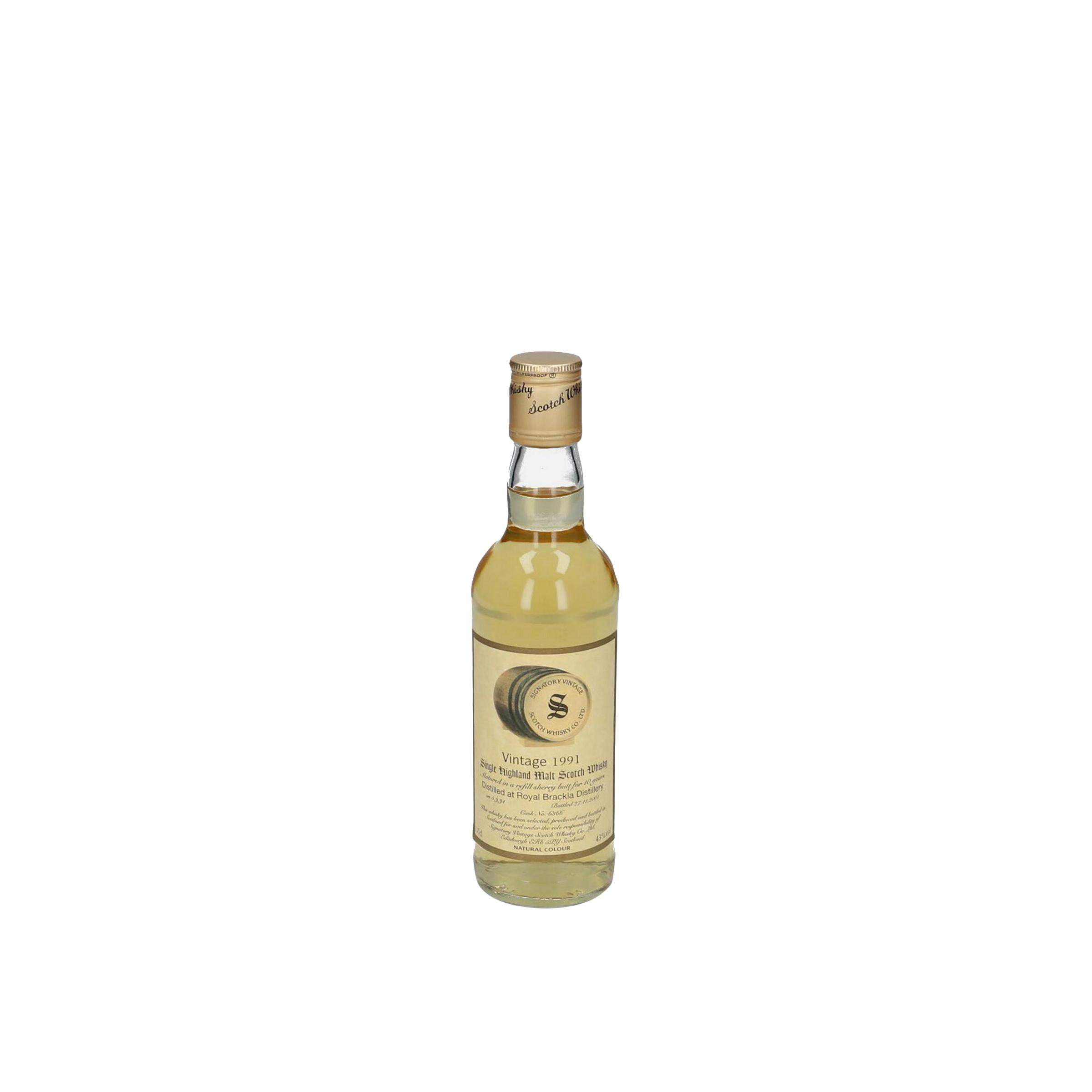 Royal Brackla 1991 10 Years Single Malt Whisky