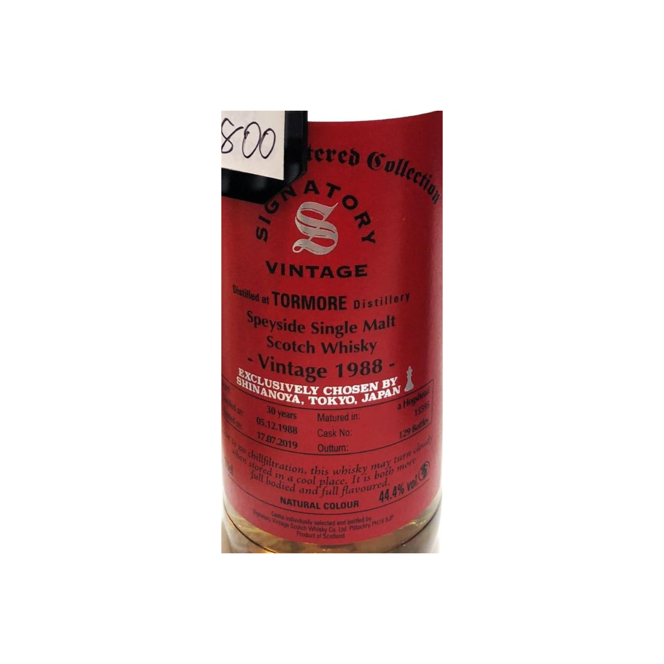 Tormore The Un-Chillfiltered Collection 1988 30 Years Single Malt Whisky