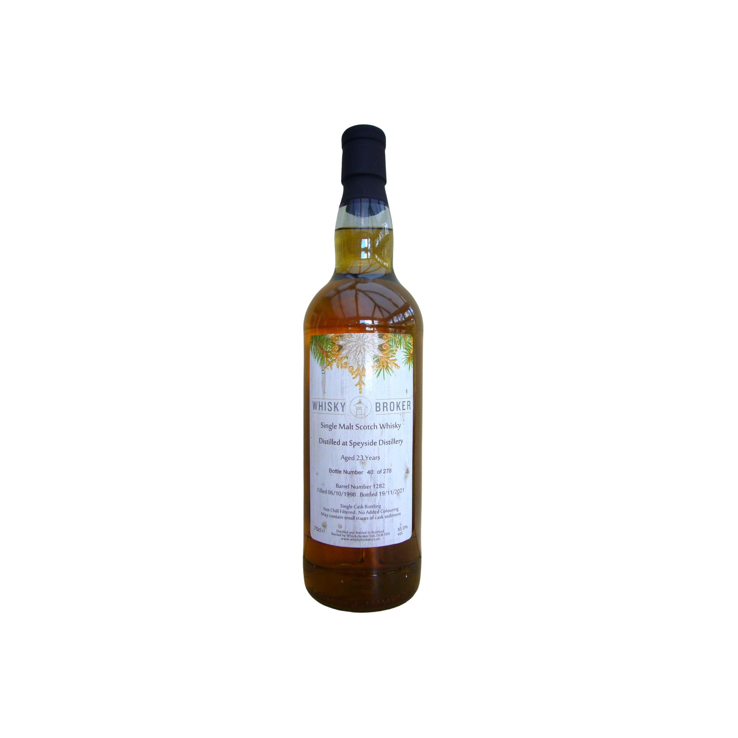 Speyside 1998 23 Years Single Malt Whisky