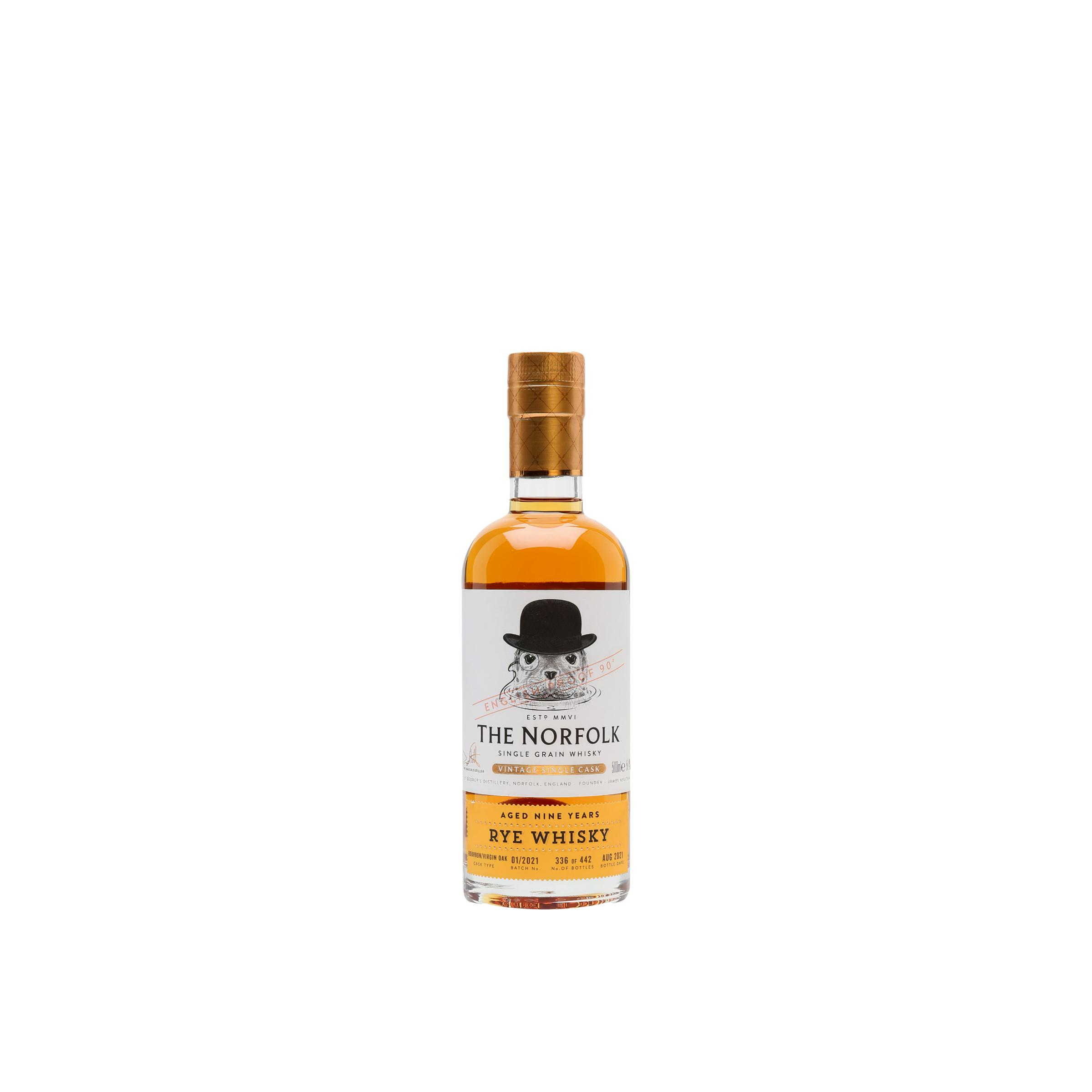 The Norfolk 9 Years Single Grain Whisky