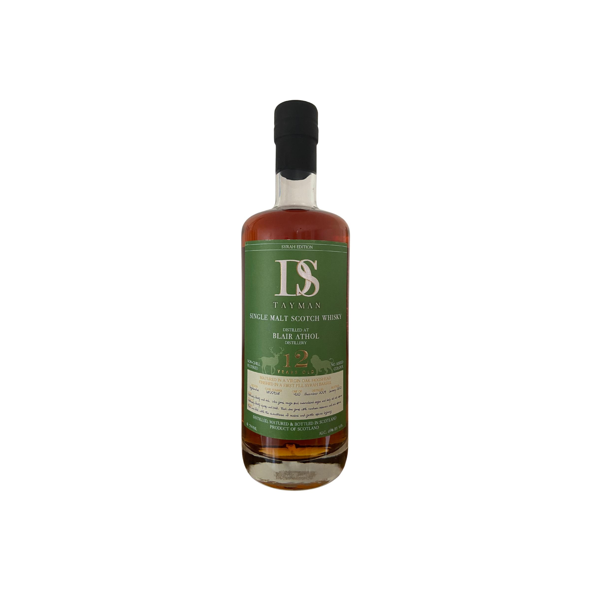 Blair Athol 2009 12 Years Single Malt Whisky