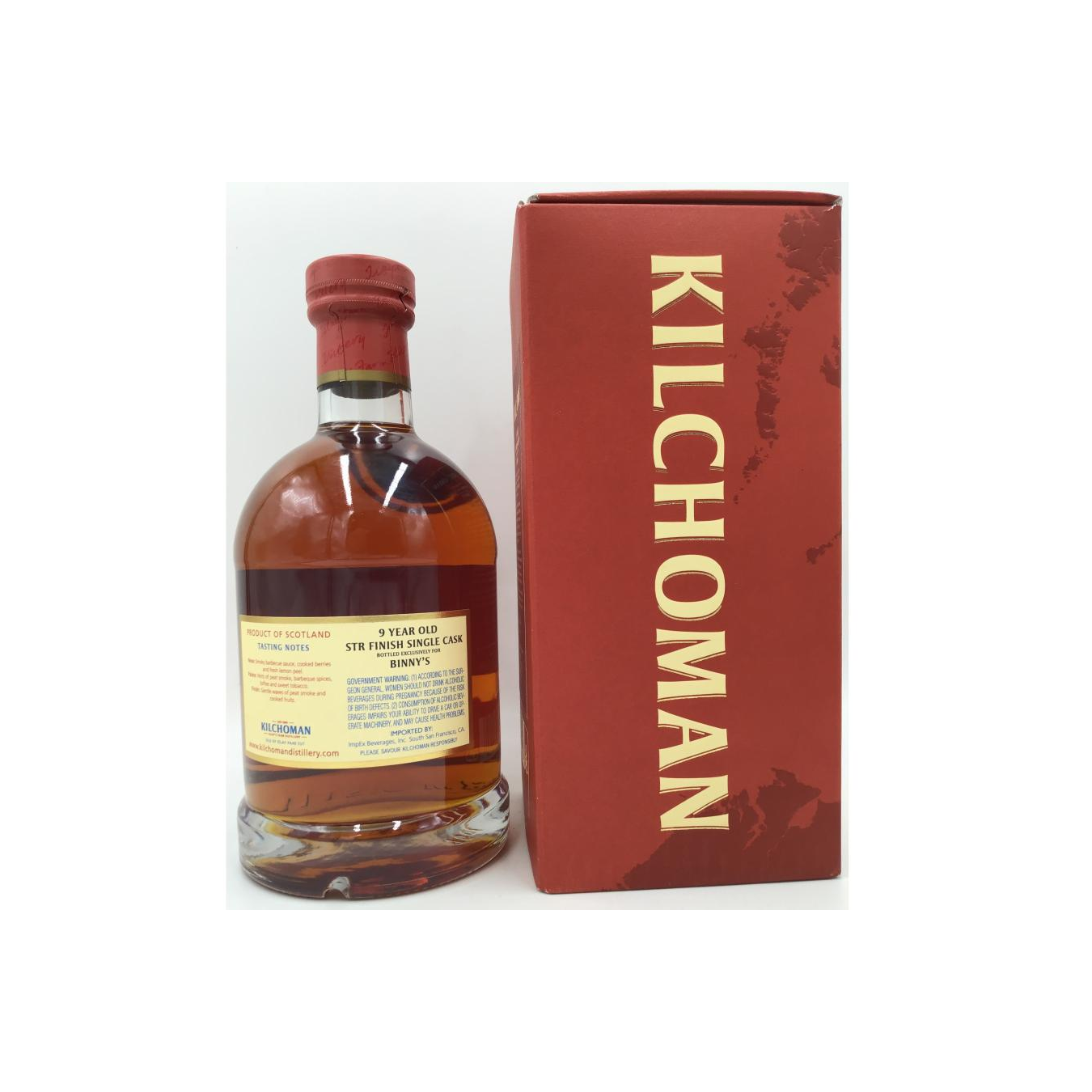 Kilchoman 2012 9 Years Single Malt Whisky 2