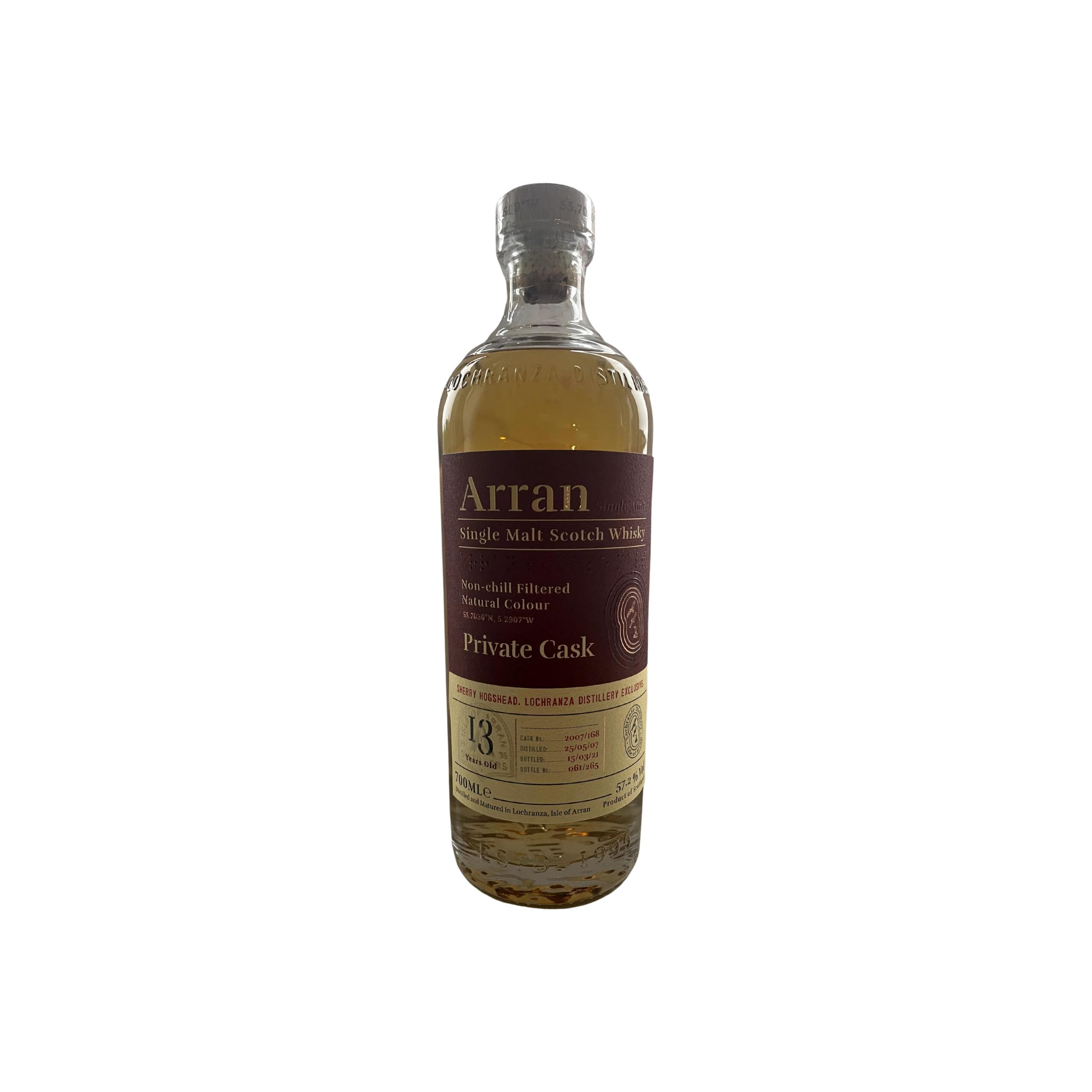 Arran Private Cask 2007 13 Years Single Malt Whisky