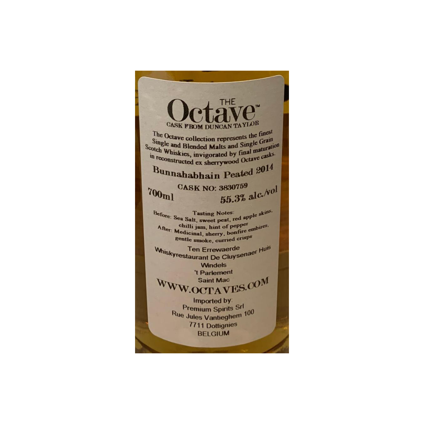 Bunnahabhain The Octave 2014 6 Years Single Malt Whisky 3
