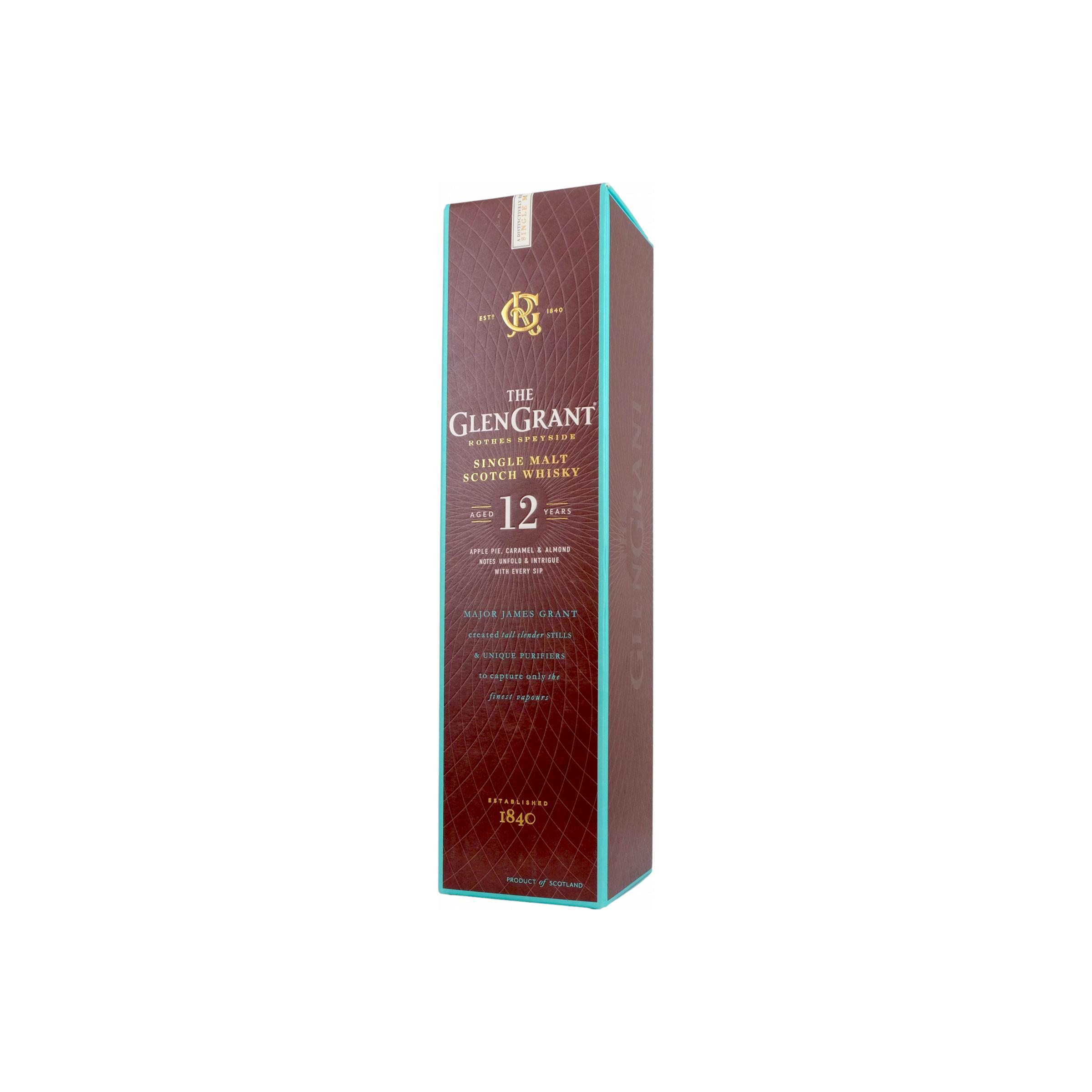 Glen Grant 12 Years Single Malt Whisky 3