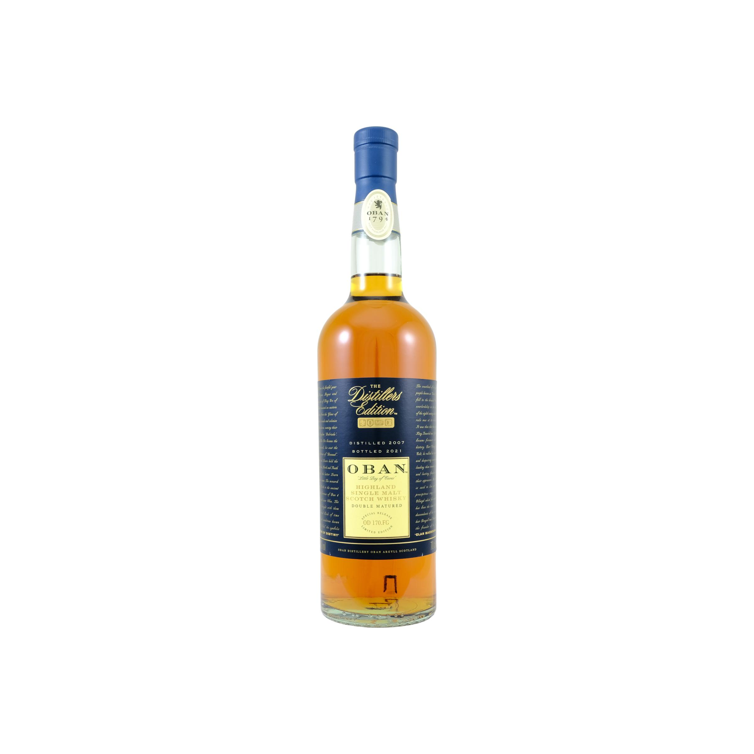 Oban The Distillers Edition 2007 Single Malt Whisky