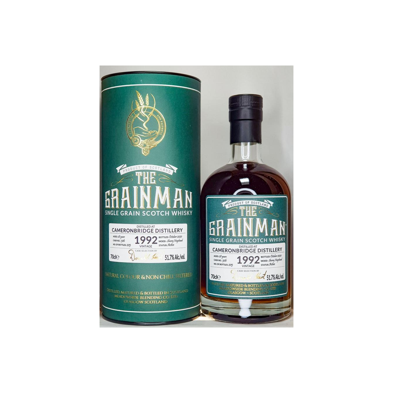 Cameronbridge 1992 28 Years Single Grain Whisky 3