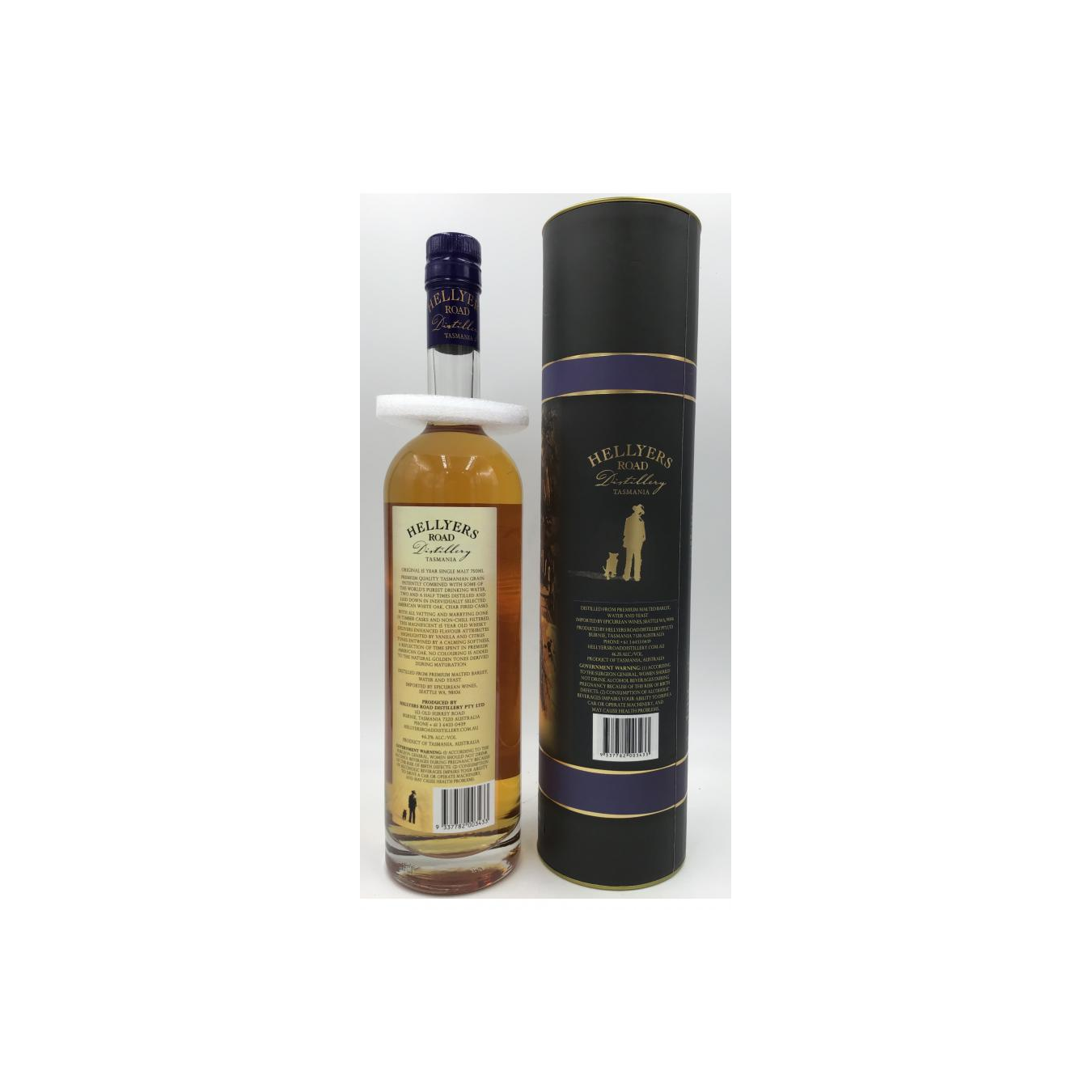 Hellyers Road 15 Years Single Malt Whisky 2