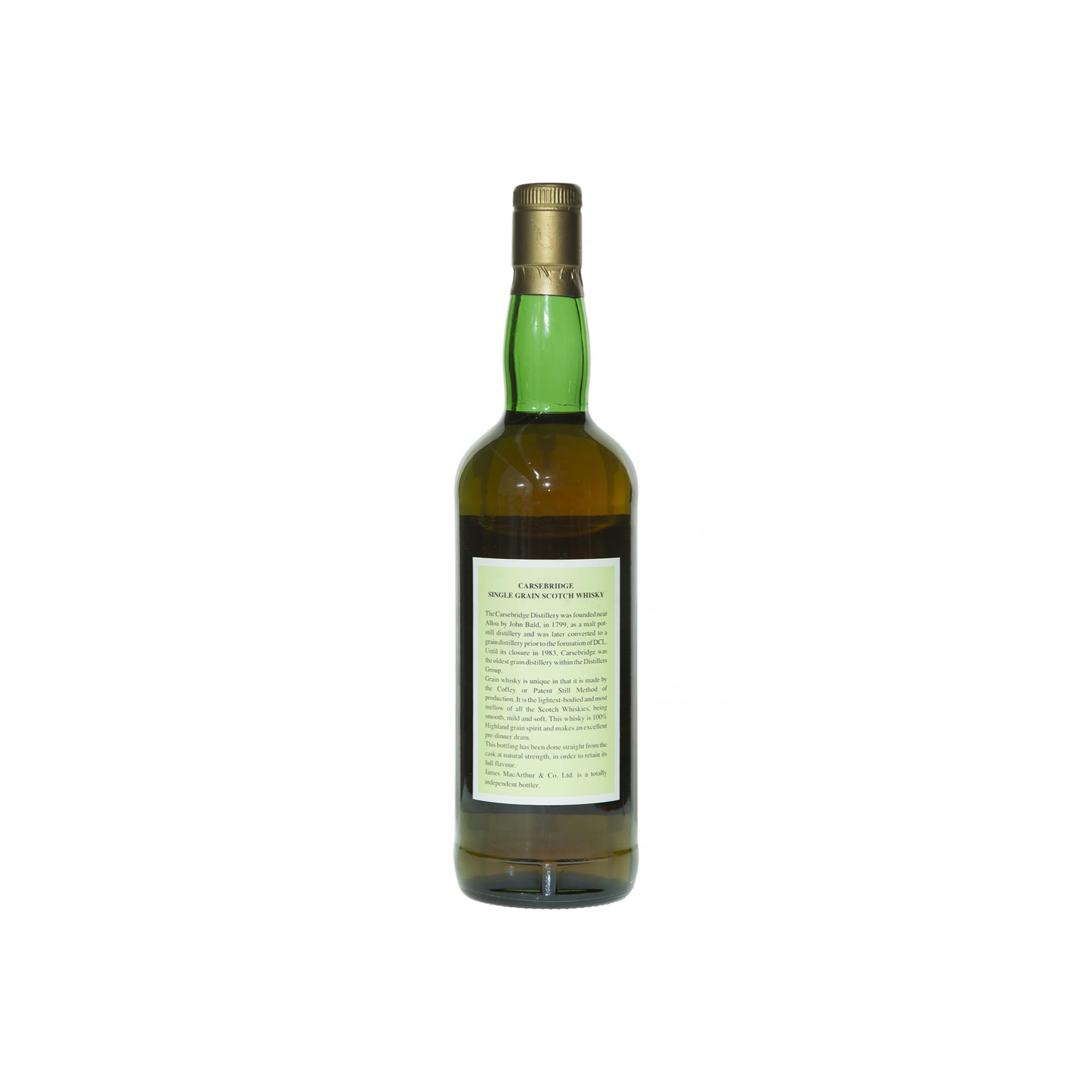 Carsebridge 28 Years Single Grain Whisky 2