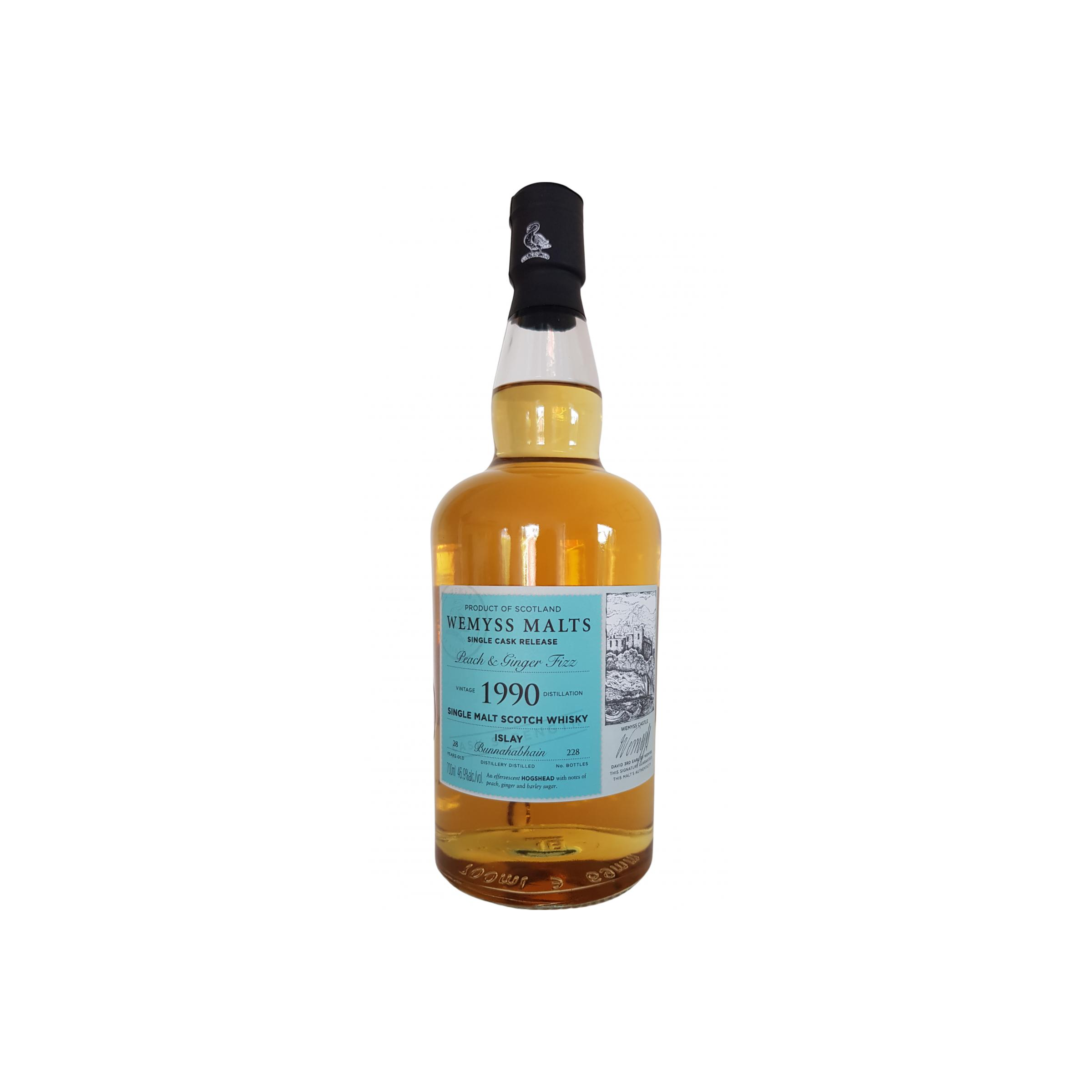 Bunnahabhain 1990 28 Years Single Malt Whisky