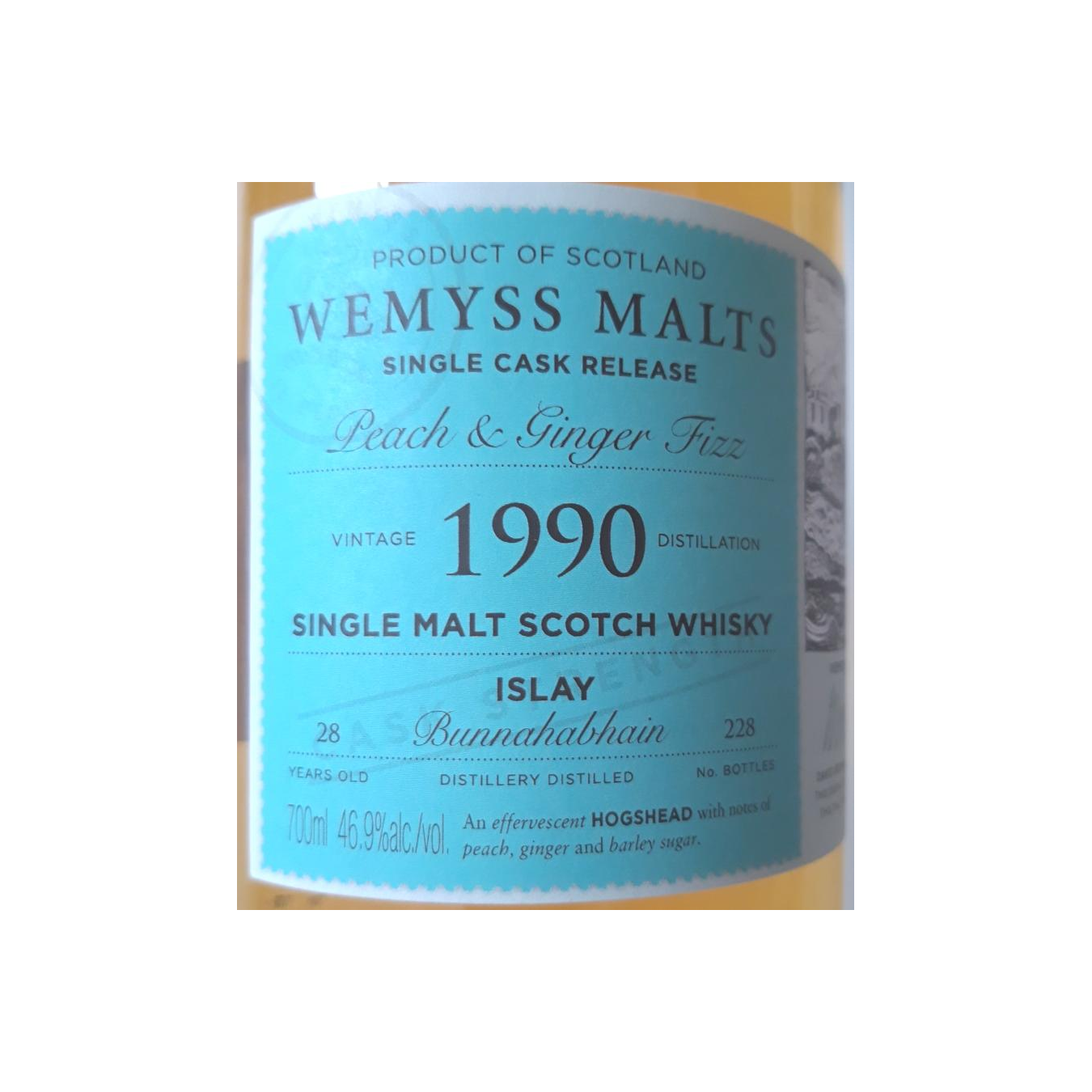 Bunnahabhain 1990 28 Years Single Malt Whisky 2