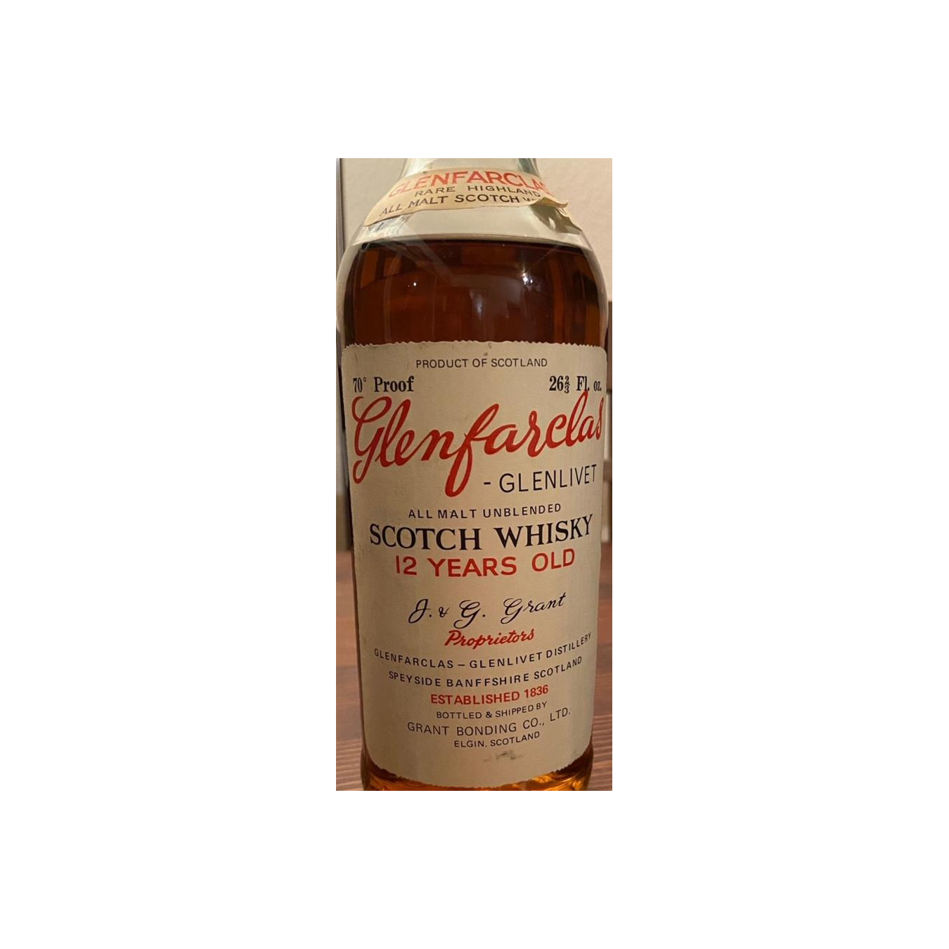 Glenfarclas 12 Years Single Malt Whisky
