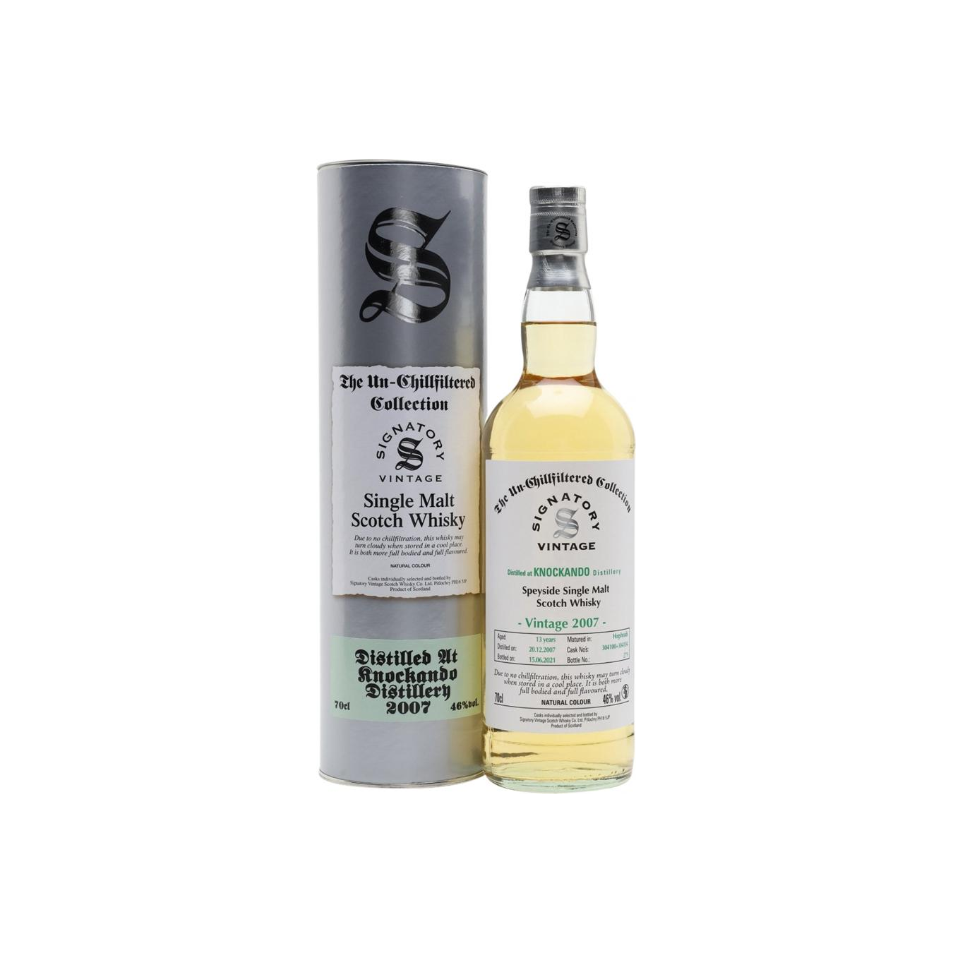 Knockando The Un-Chillfiltered Collection 2007 13 Years Single Malt Whisky