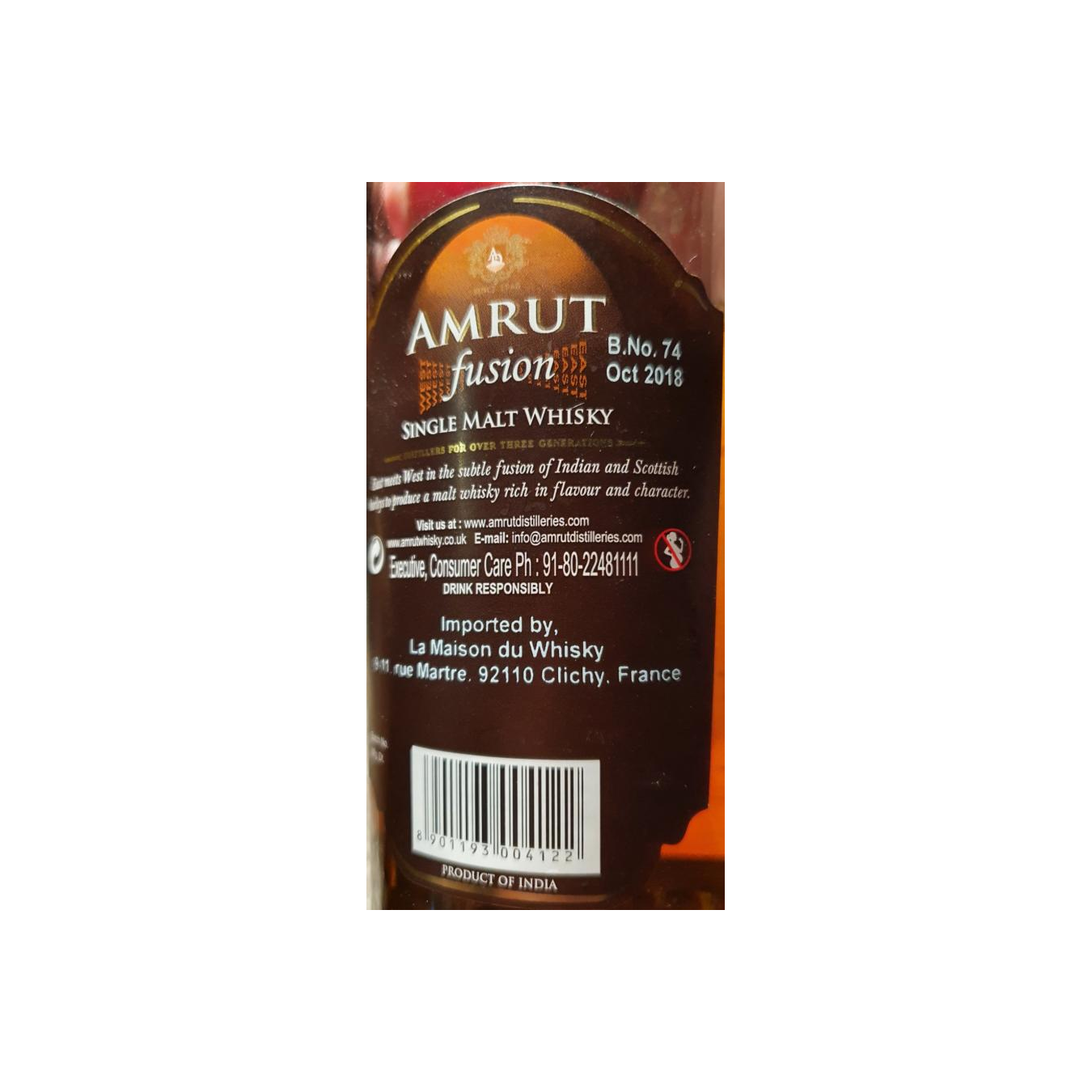 Amrut Single Malt Whisky 2
