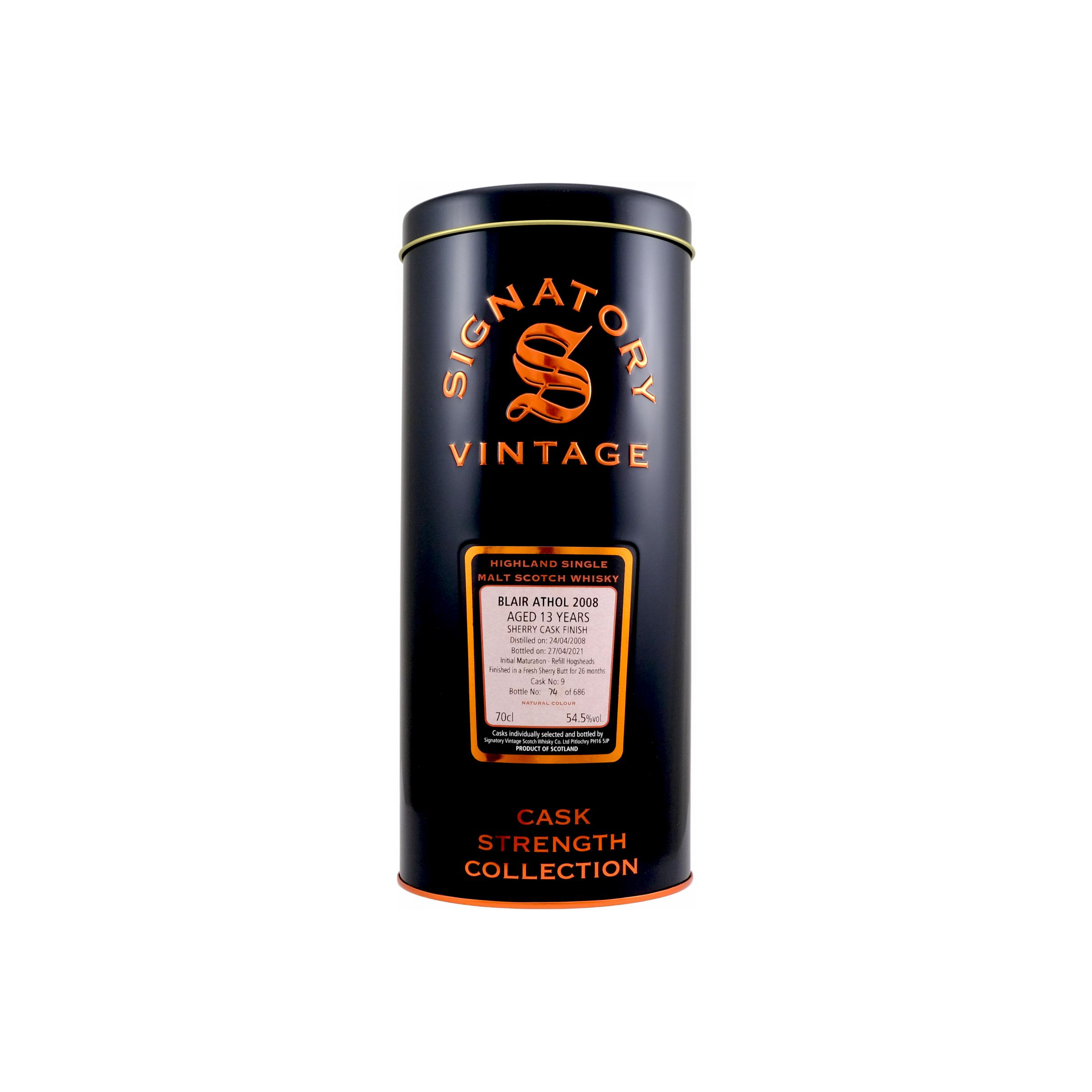 Blair Athol Cask Strength Collection 2008 13 Years Single Malt Whisky 2