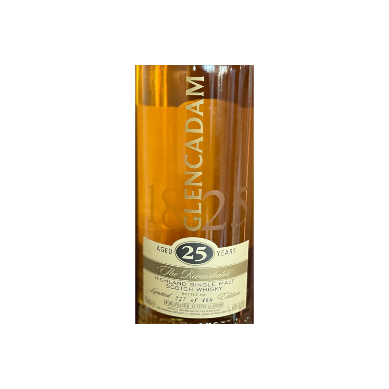 Glencadam 25 Years Single Malt Whisky 2