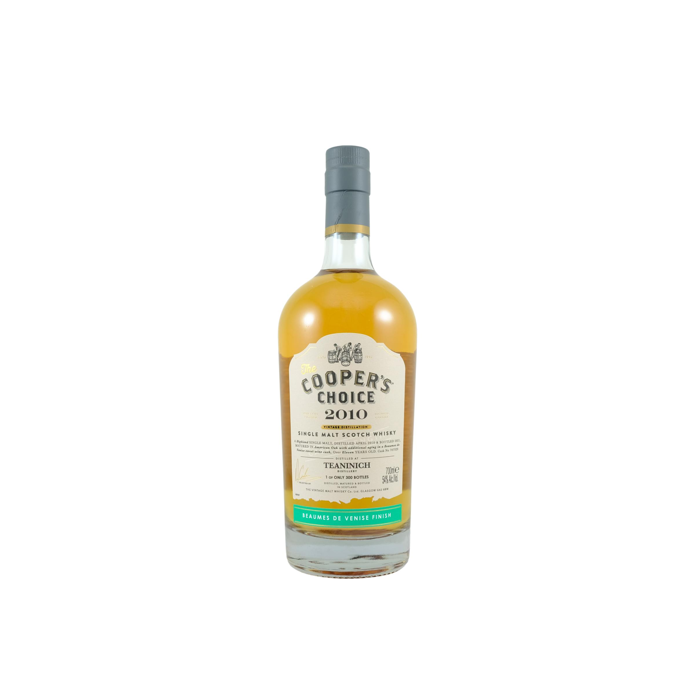 Teaninich The Cooper's Choice 2010 11 Years Single Malt Whisky