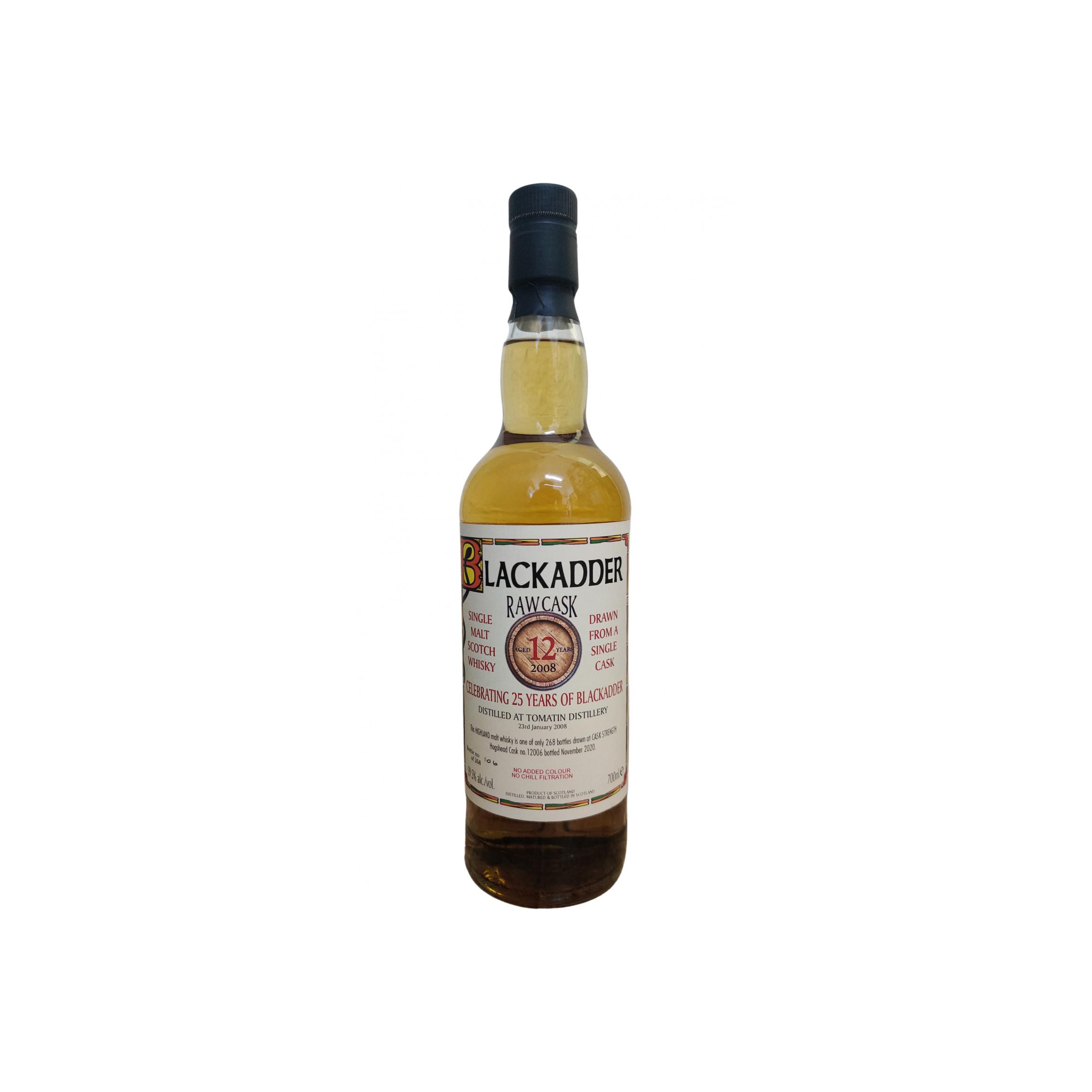 Tomatin Raw Cask 2008 12 Years Single Malt Whisky