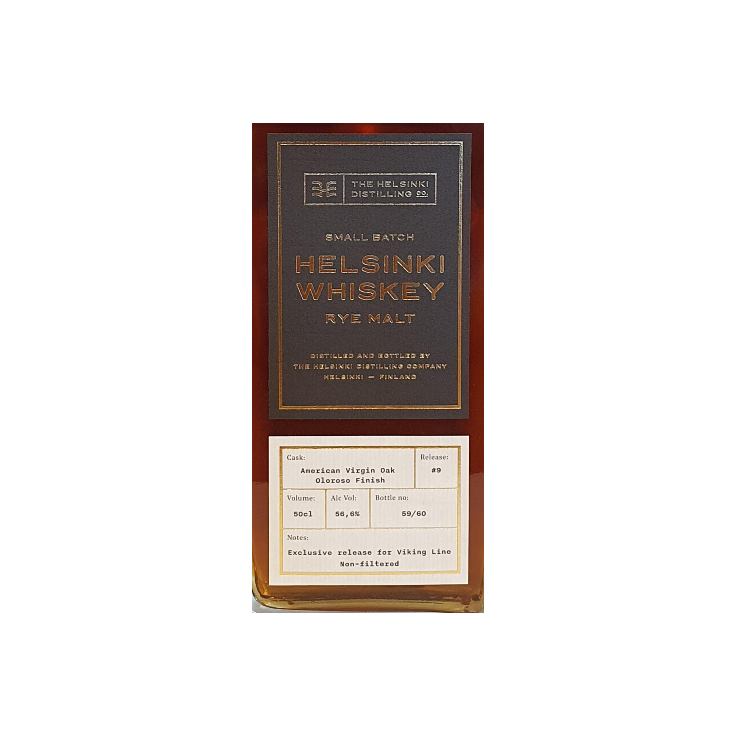 Helsinki Whiskey Rye Malt - Release #9 2