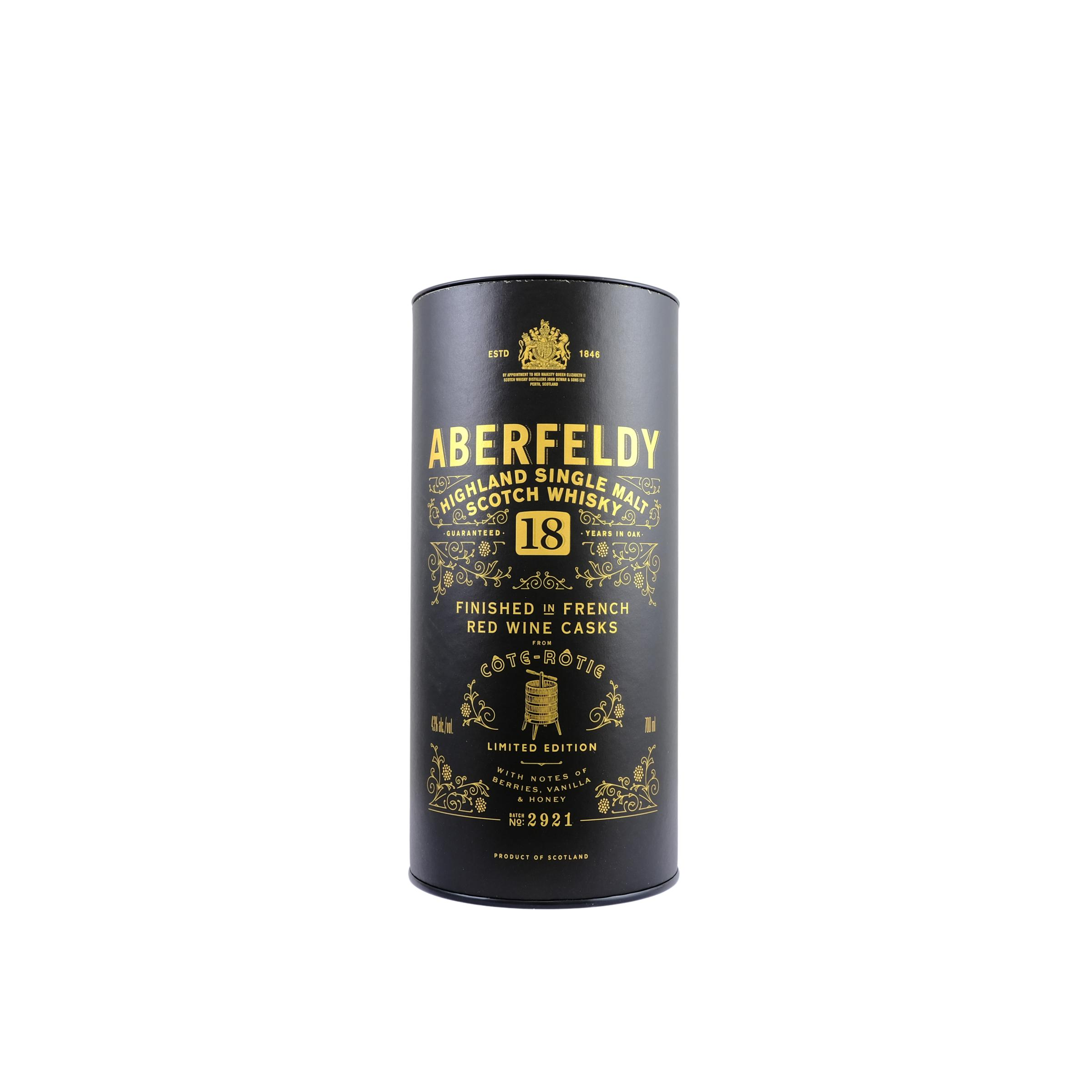 Aberfeldy 18 Years Single Malt Whisky 3