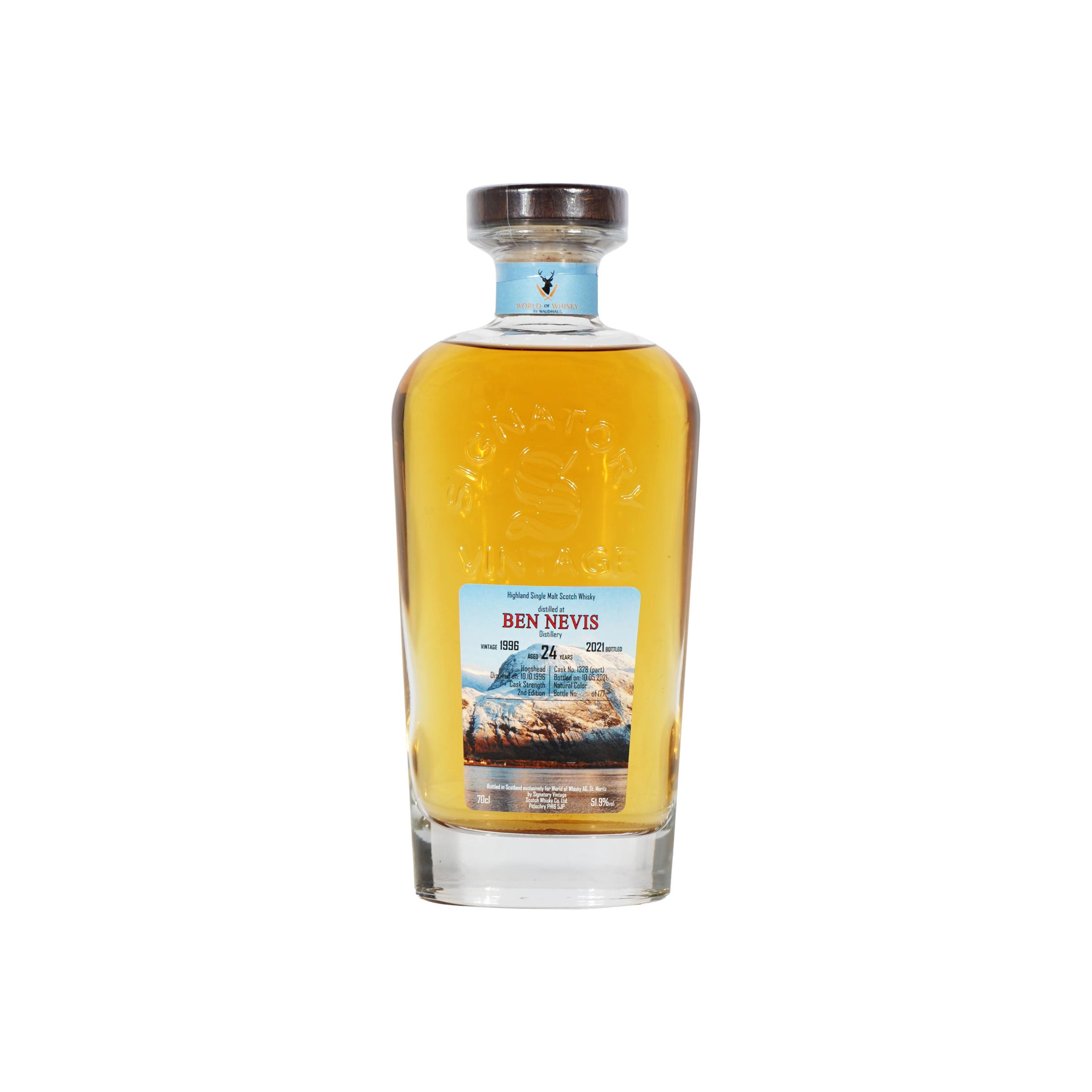 Ben Nevis Cask Strength Collection 1996 24 Years Single Malt Whisky