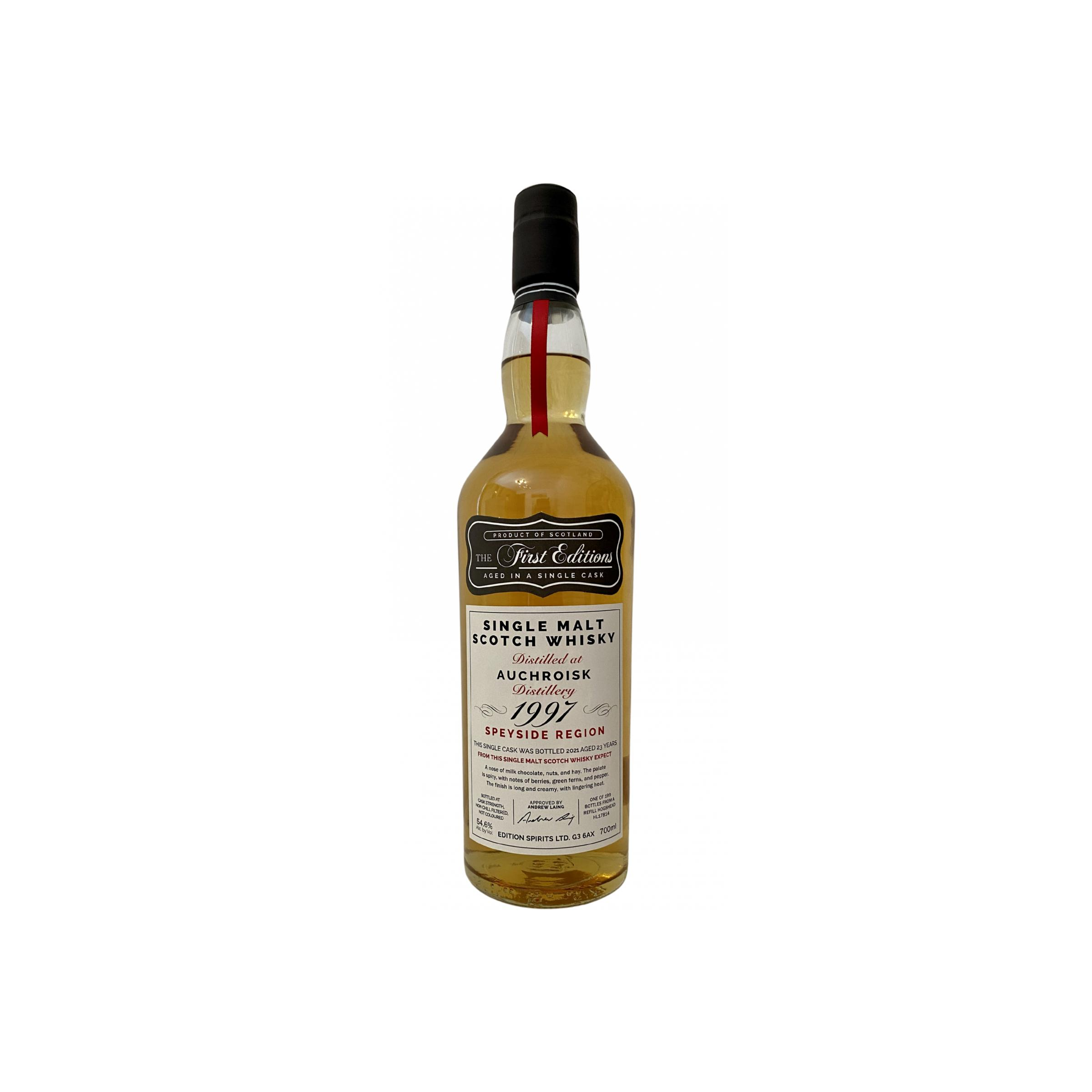 Auchroisk The First Editions 1997 23 Years Single Malt Whisky