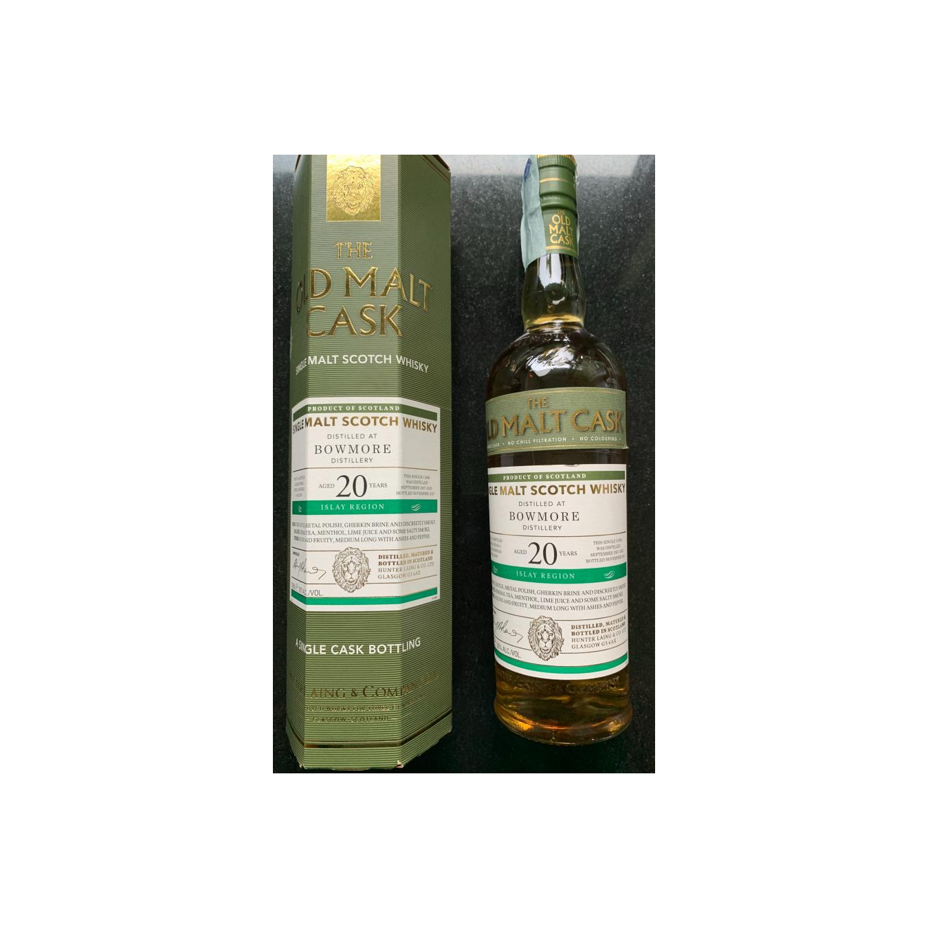 Bowmore 1997 20 Years Single Malt Whisky
