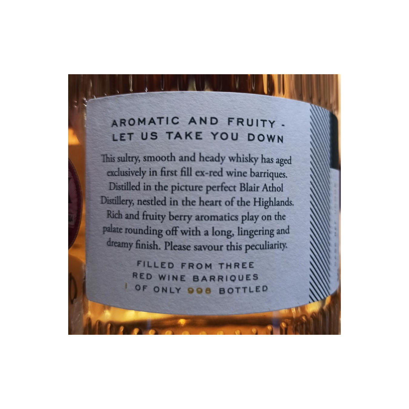 Blair Athol 2011 10 Years Single Malt Whisky 2