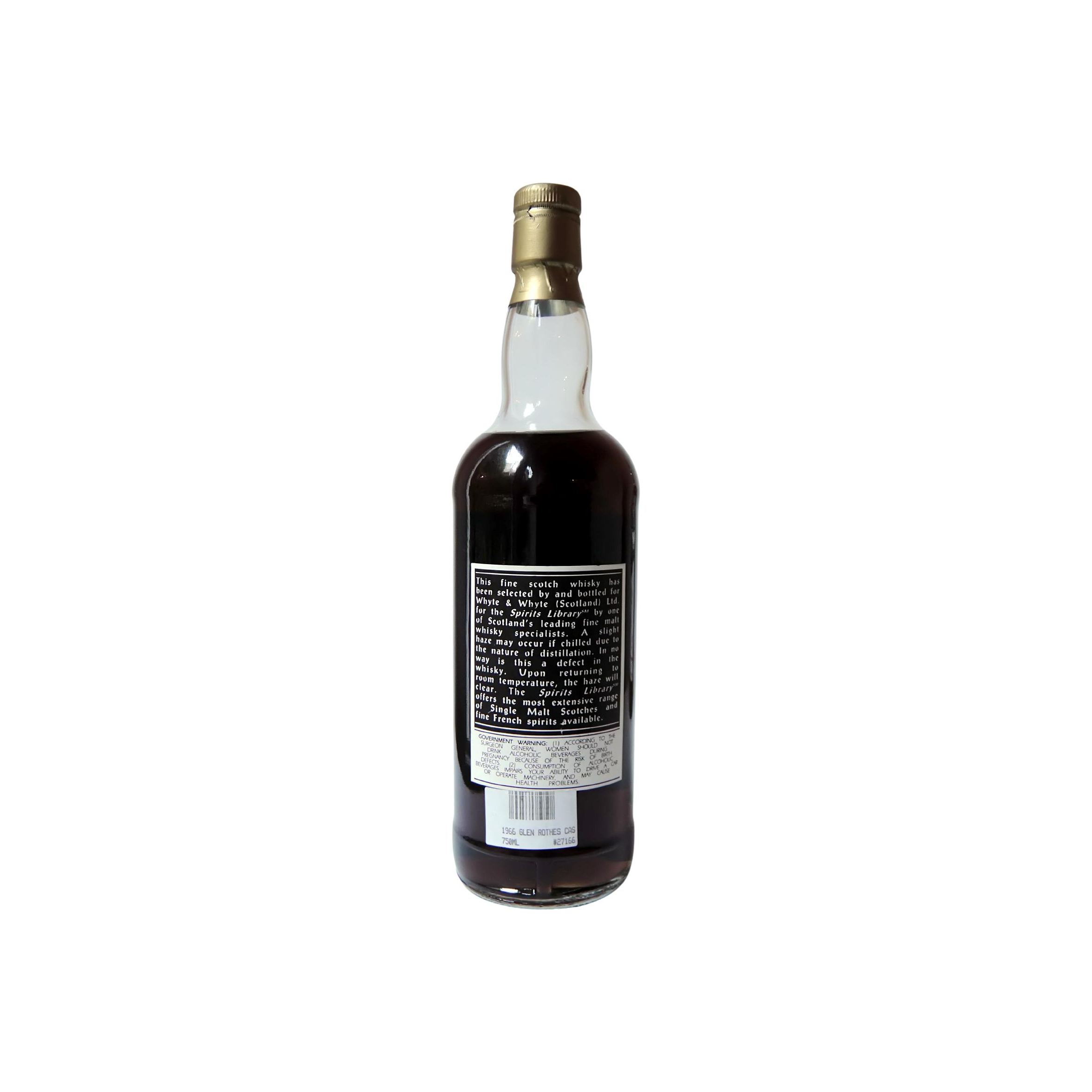 The Glenrothes 1966 27 Years Single Malt Whisky 3